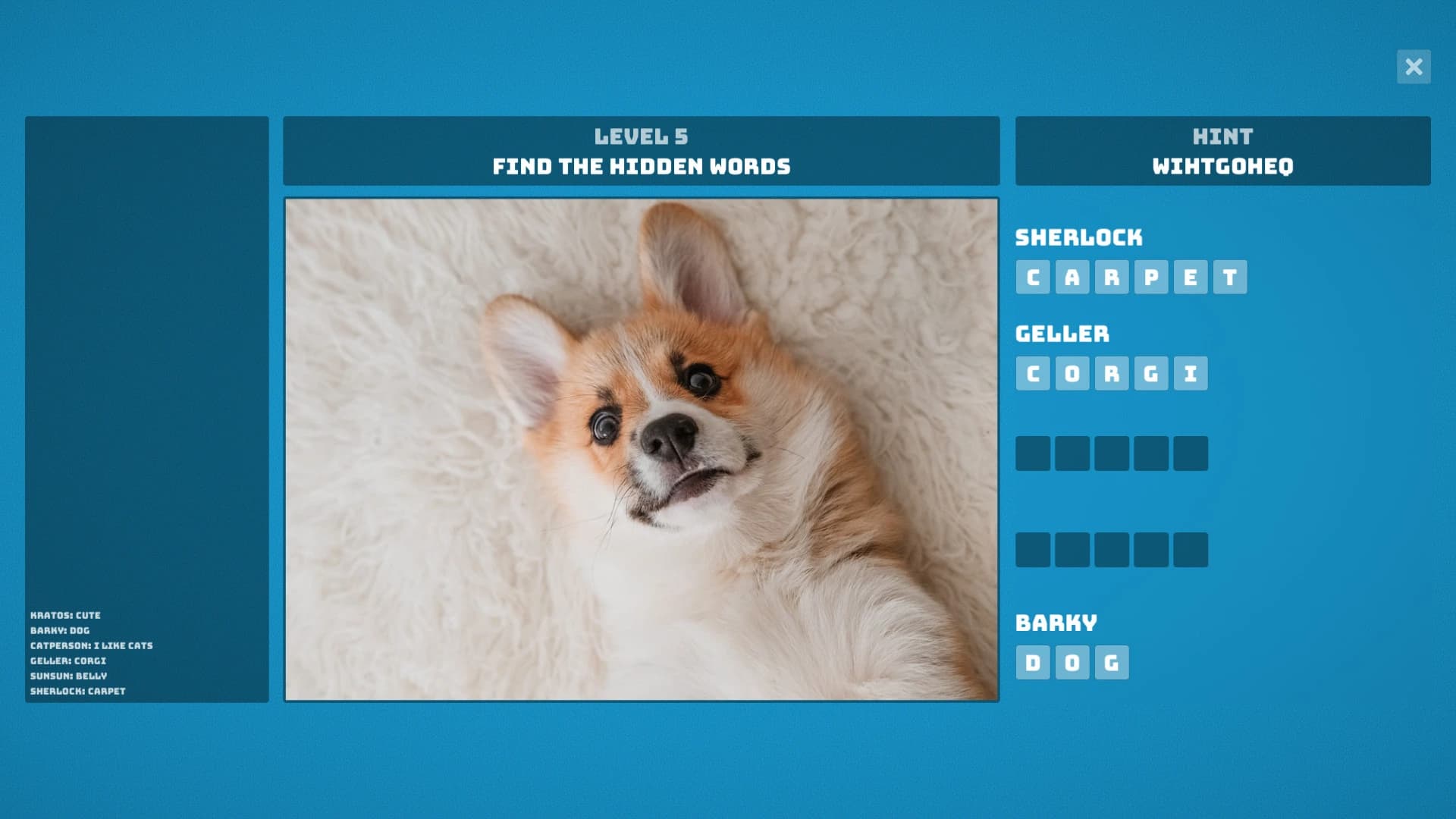 Hidden Words screenshot 3