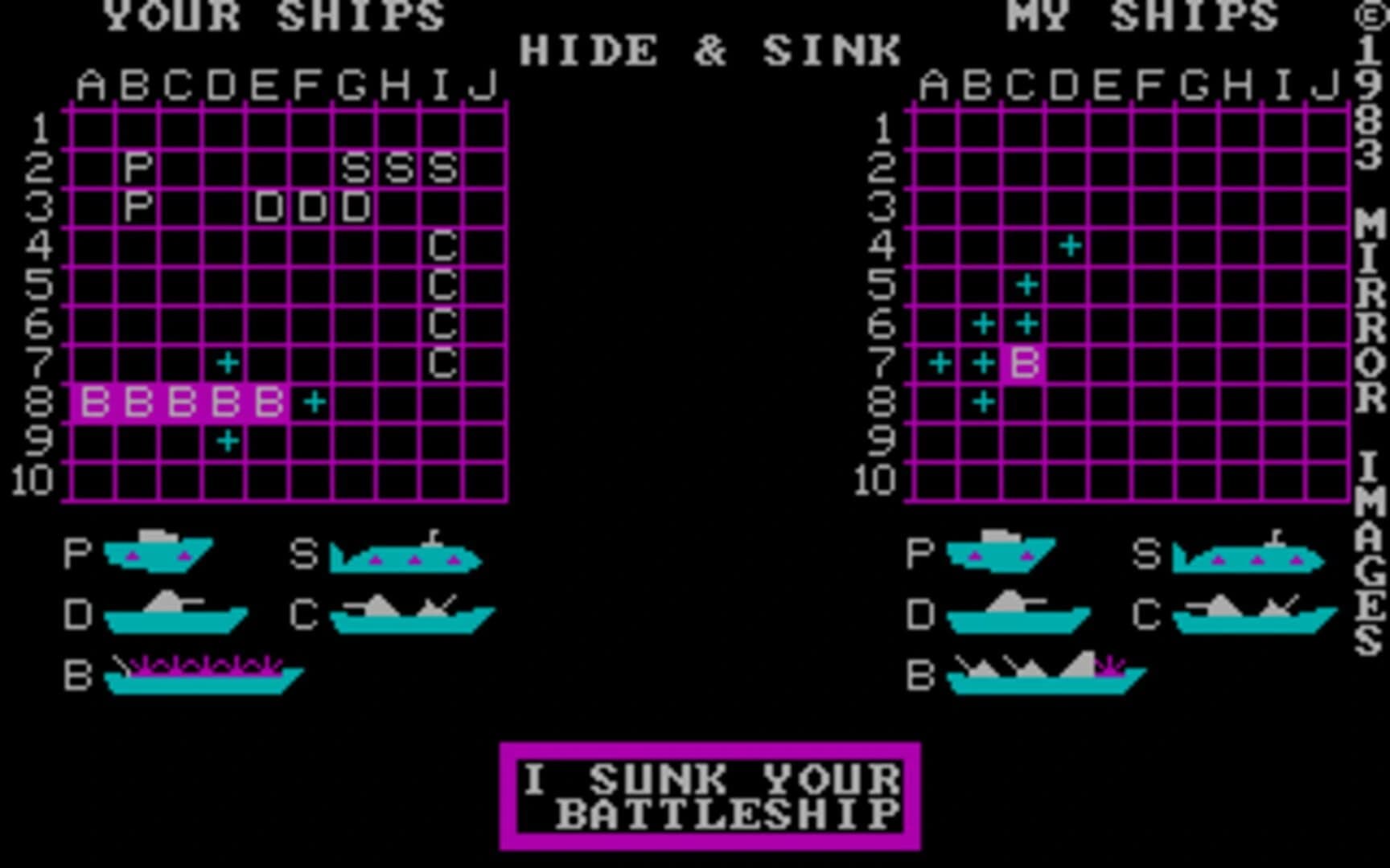 Hide & Sink screenshot 1