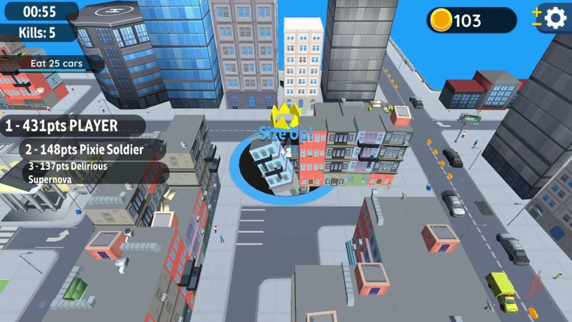 Hole io screenshot 1