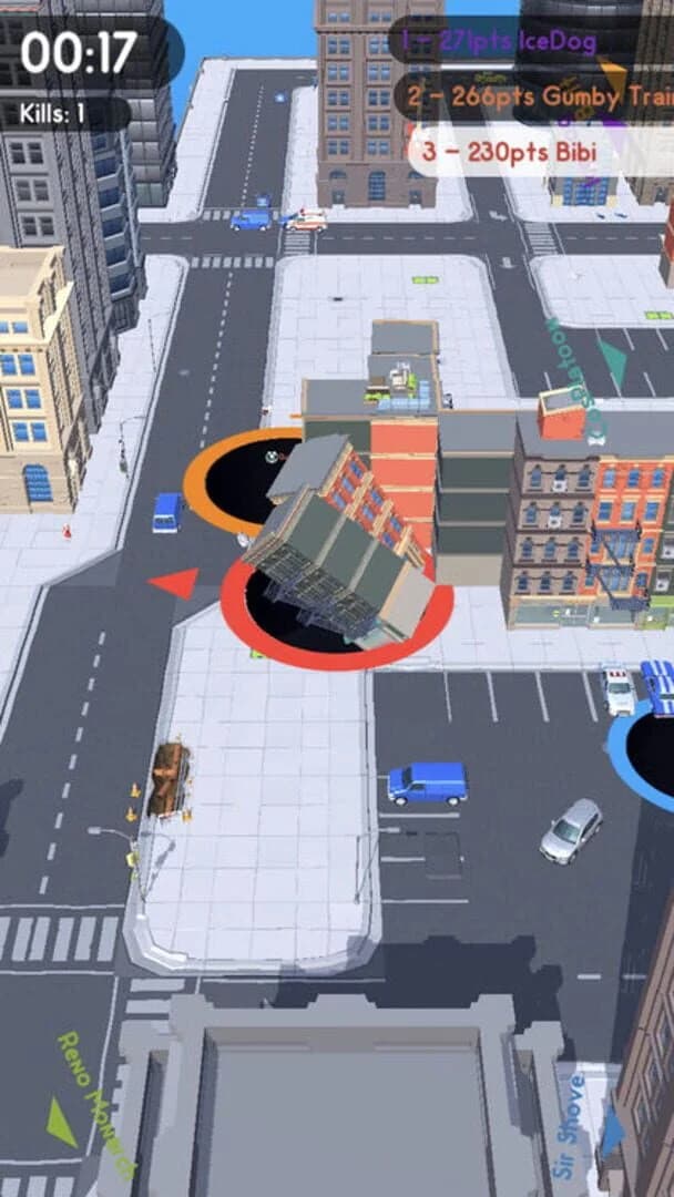 Hole.io screenshot 1