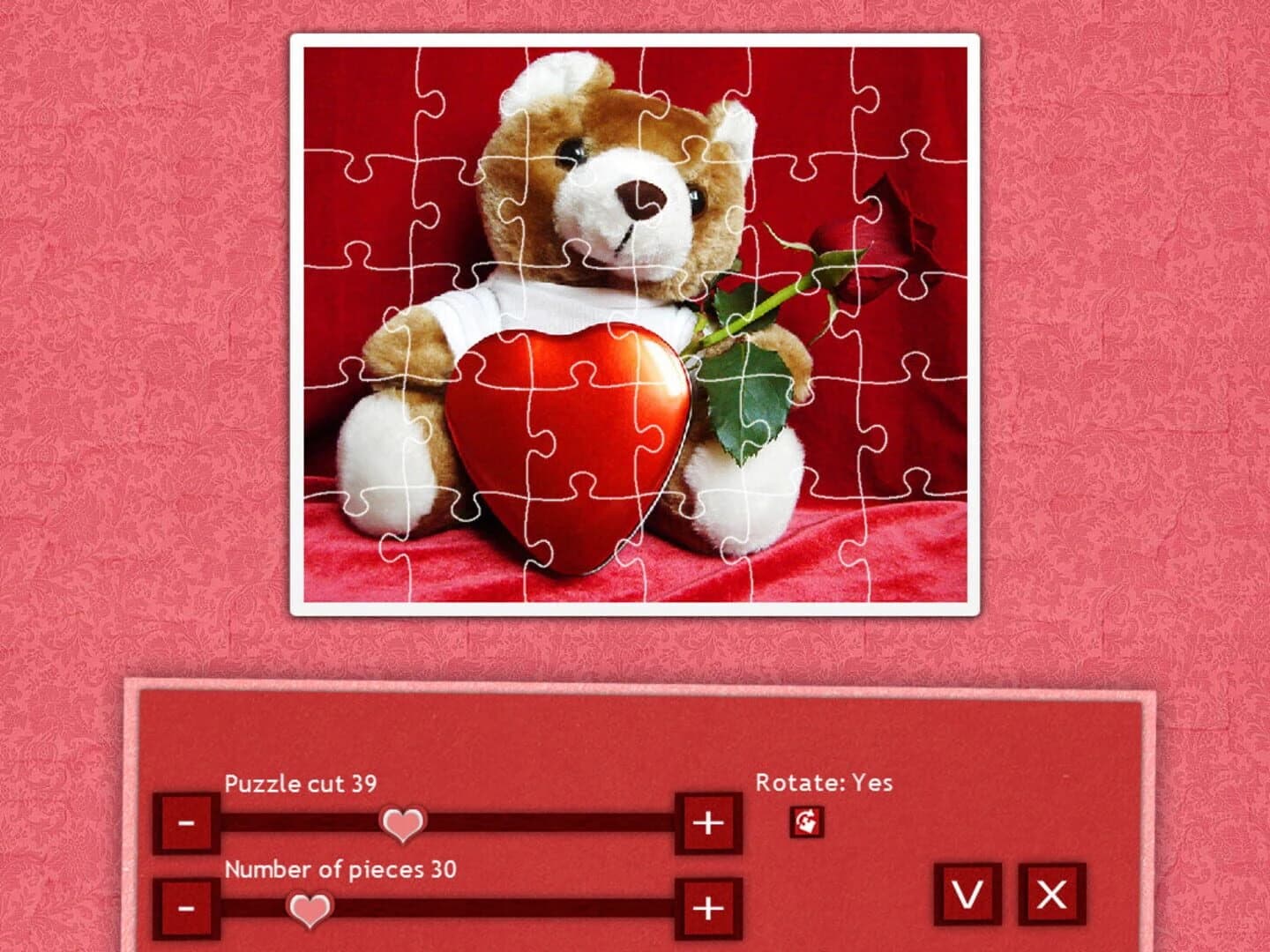 Holiday Jigsaw Valentines Day screenshot 4