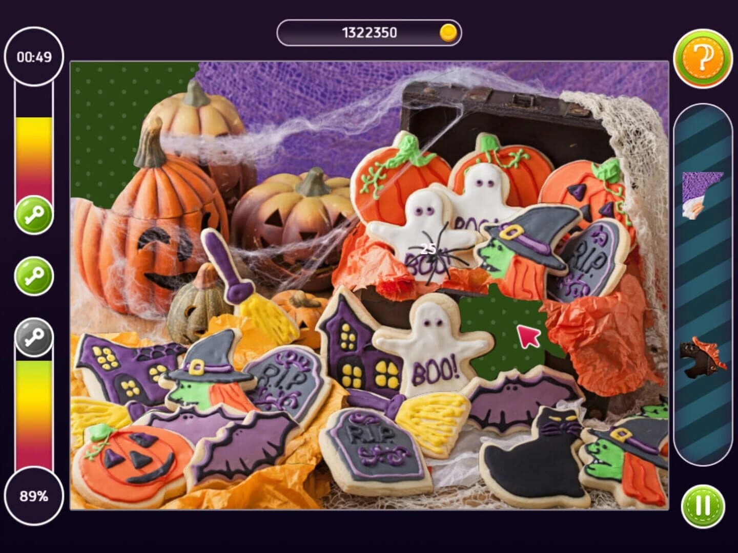 Holiday Mosaics: Halloween Puzzles screenshot 2
