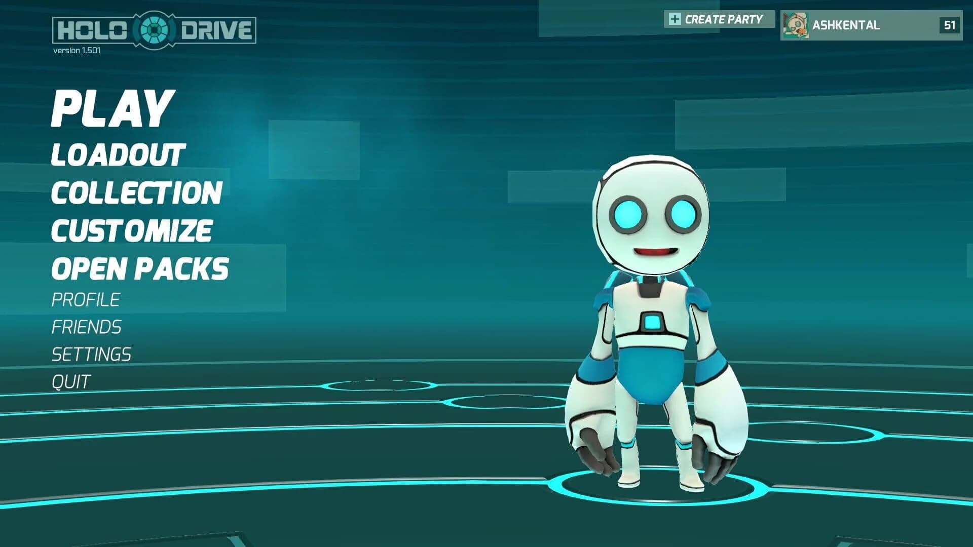Holodrive screenshot 1