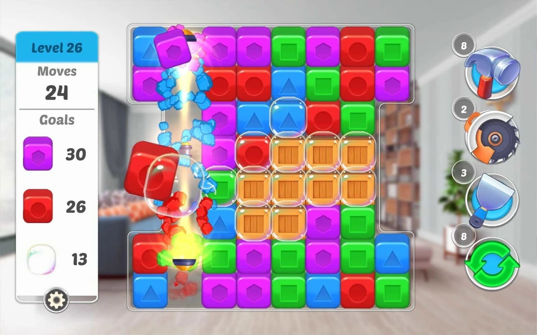 Home Designer: Makeover Blast screenshot 4