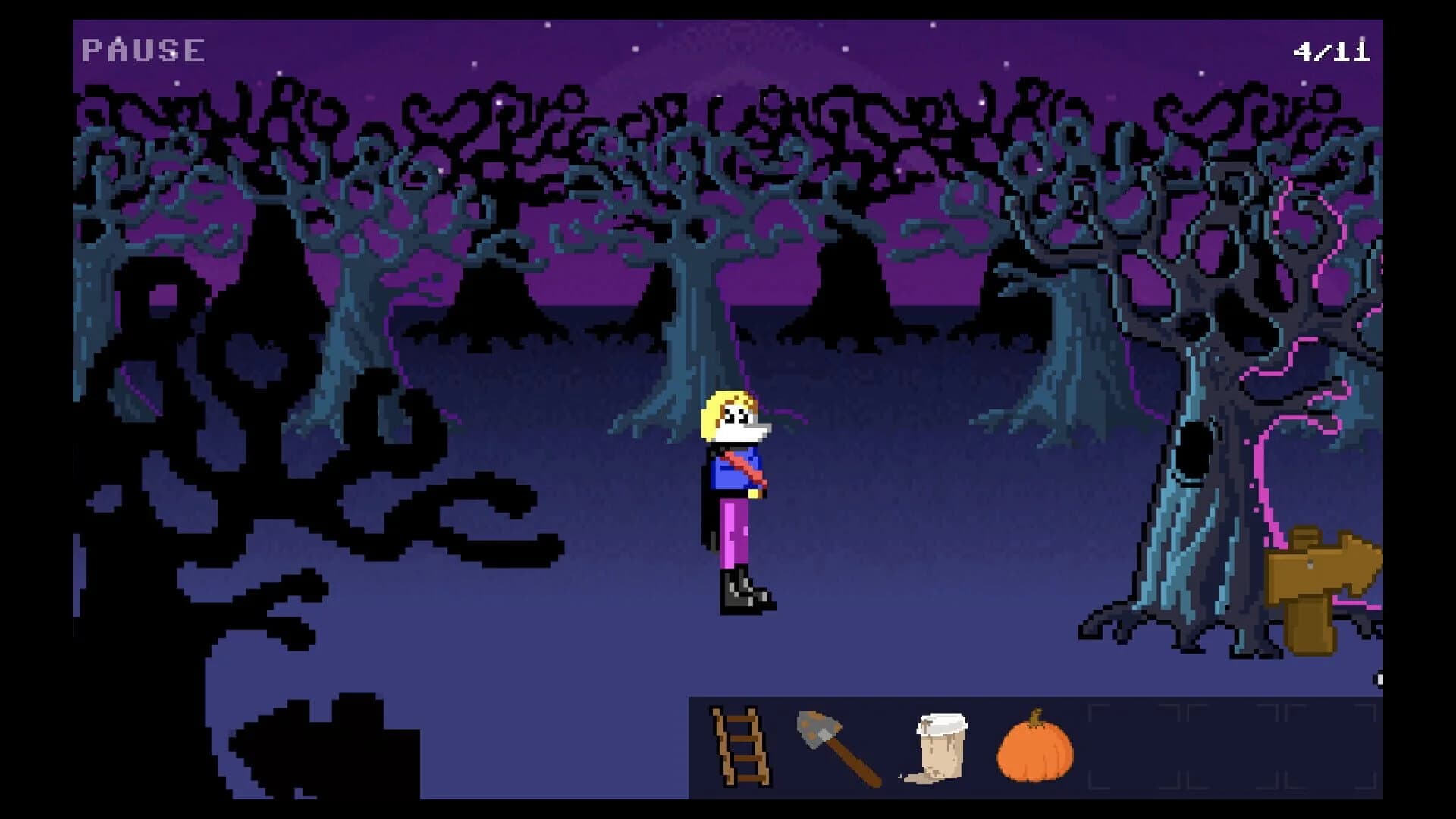 Homestar Runner: Halloween Hide n' Seek screenshot 1