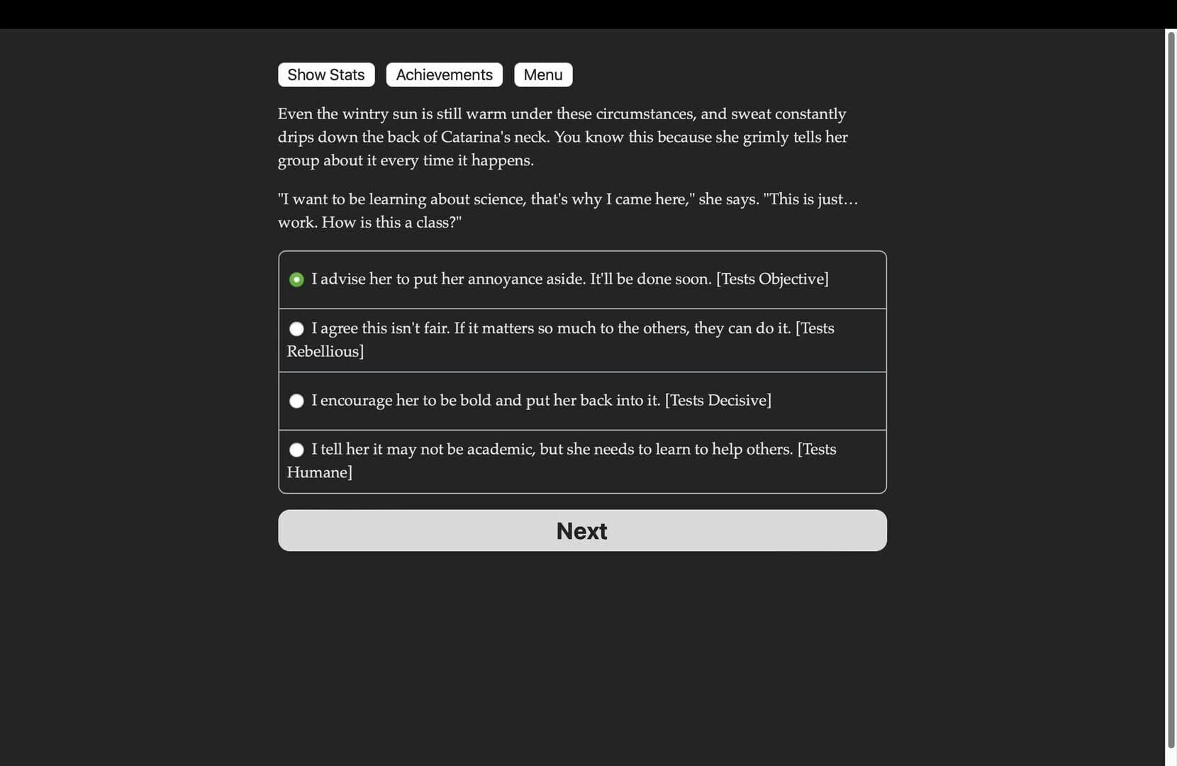 Honor Bound screenshot 1