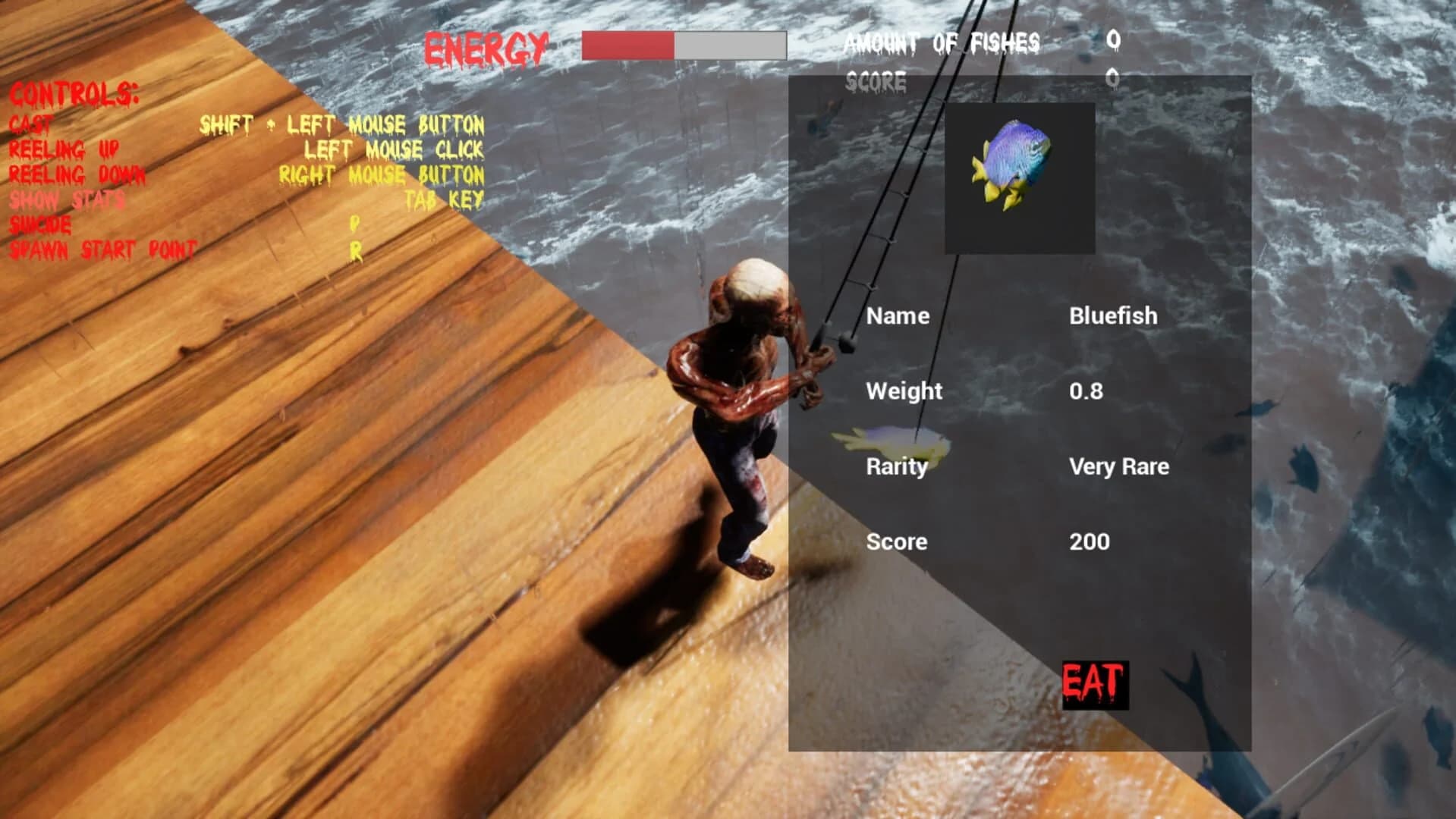 Horror Fish Simulator screenshot 1