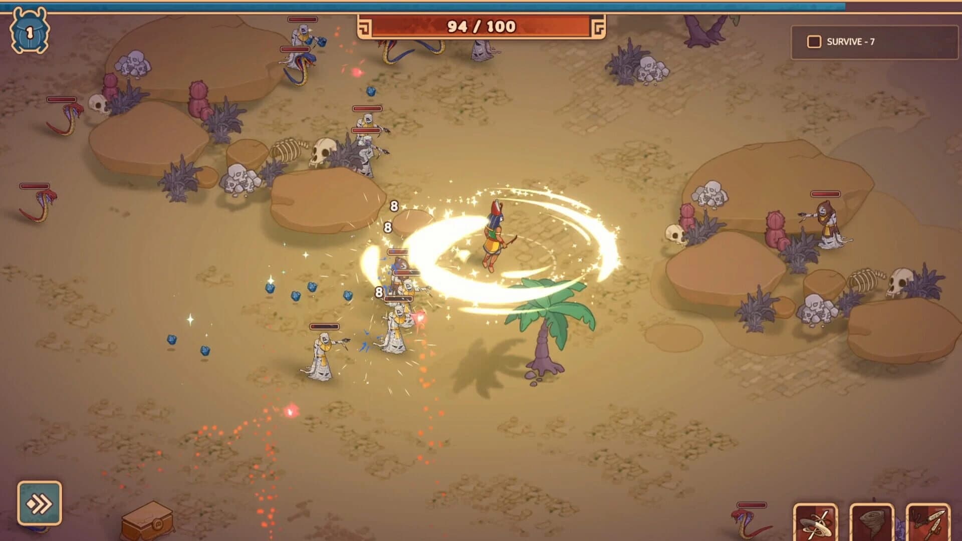 Horus: Desert Survivor screenshot 1