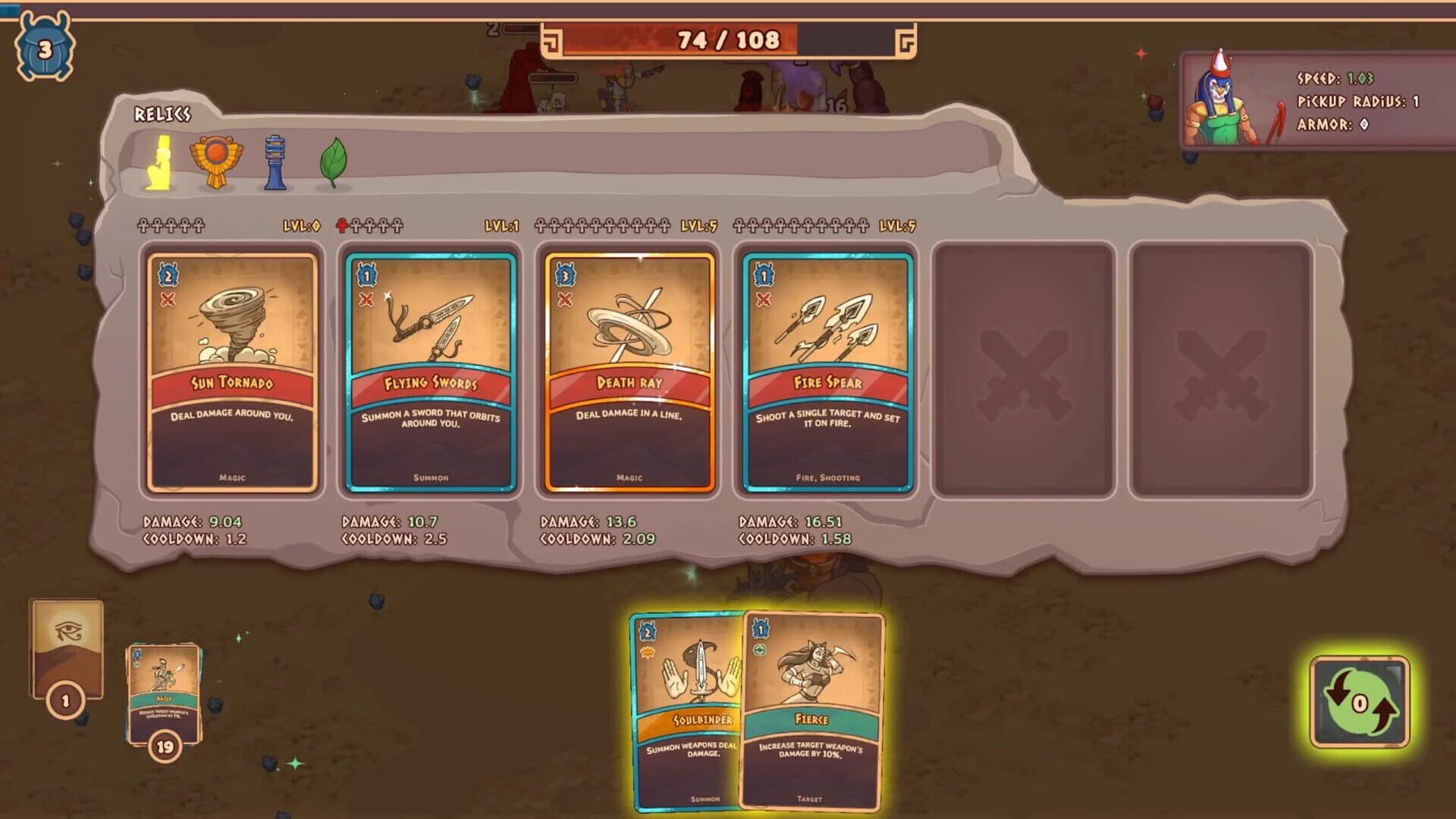 Horus: Desert Survivor screenshot 2