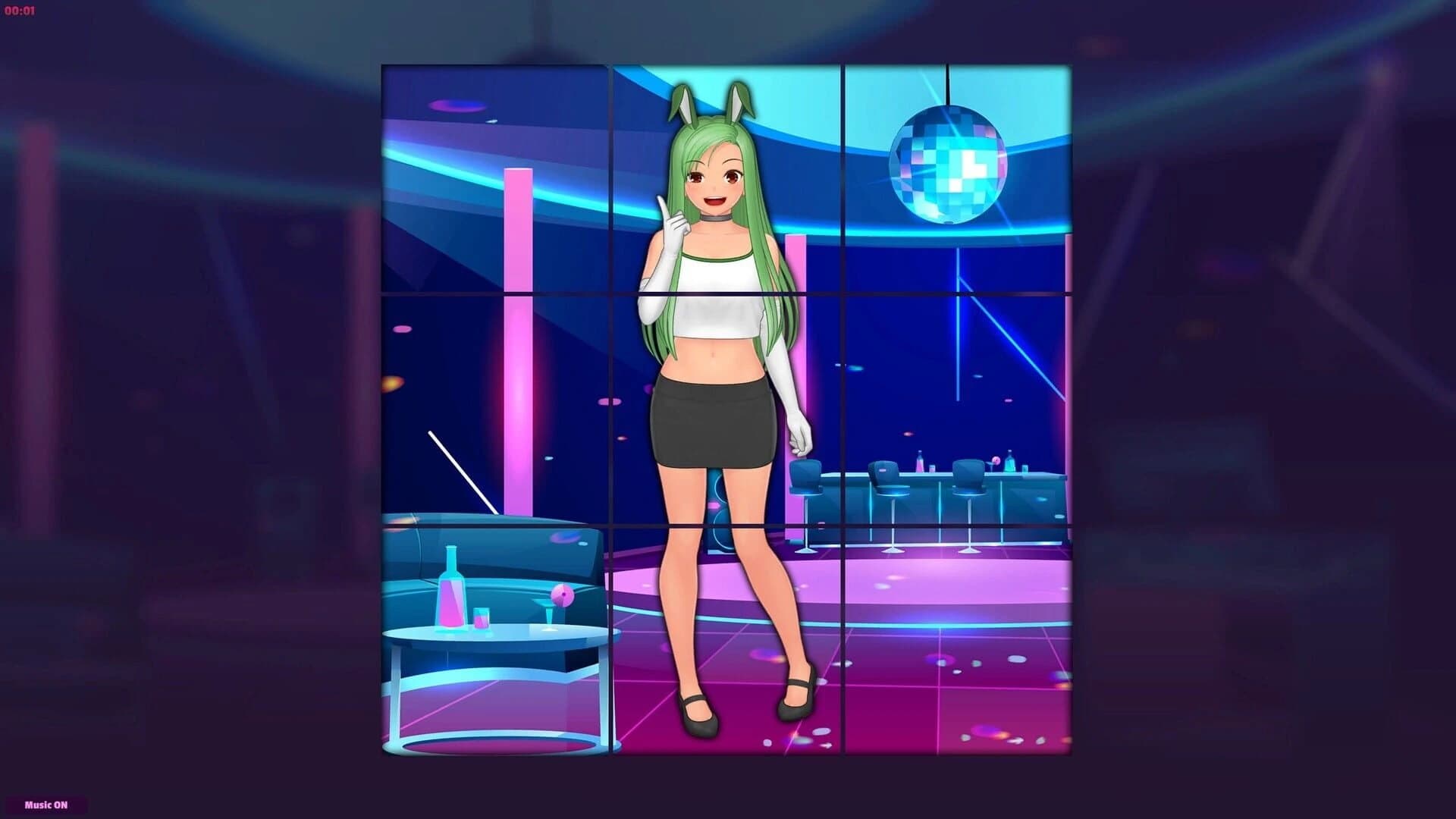 HotGirls Sliding Puzzle screenshot 1
