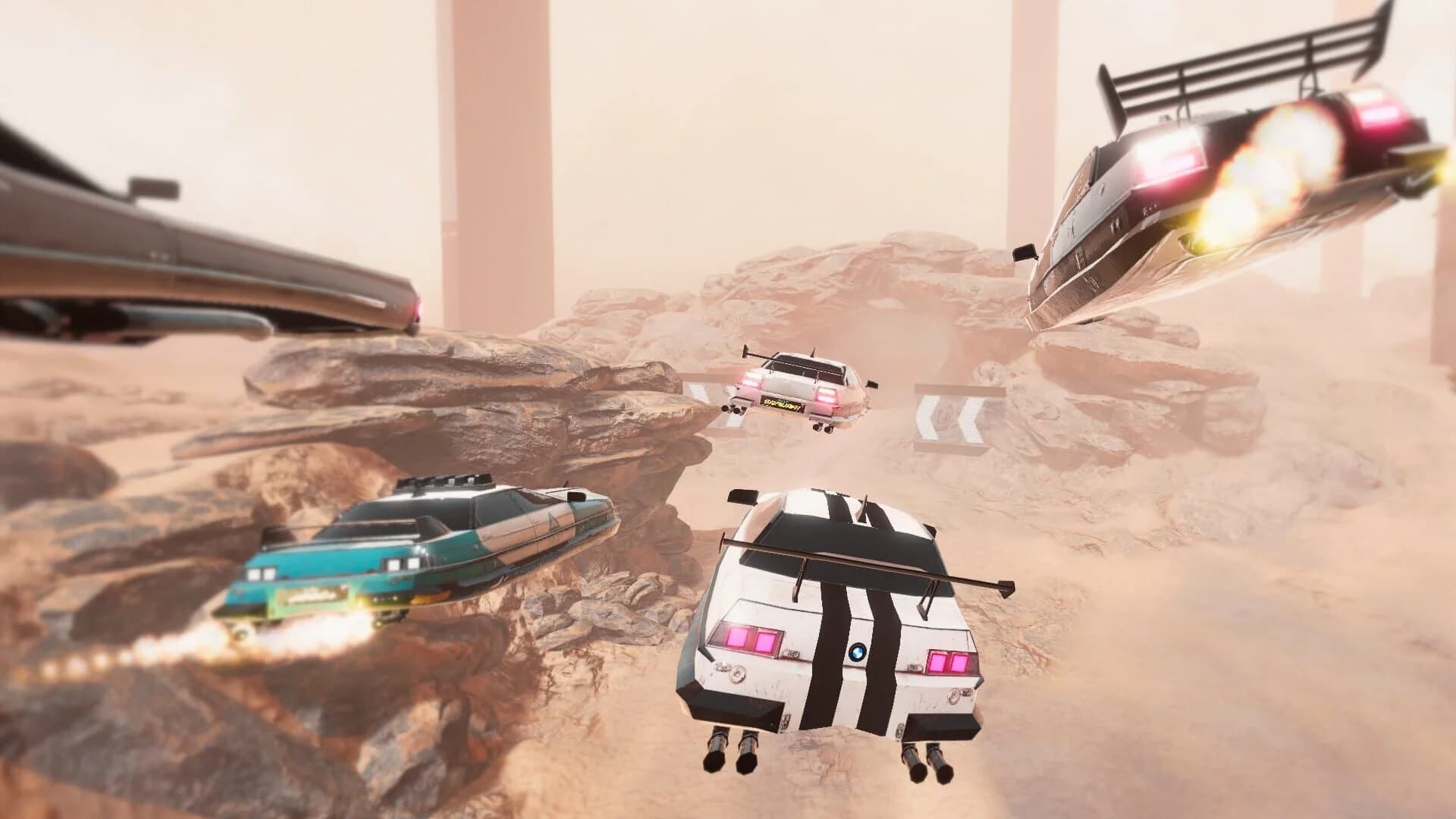 Hovercars 3077: Underground racing screenshot 4