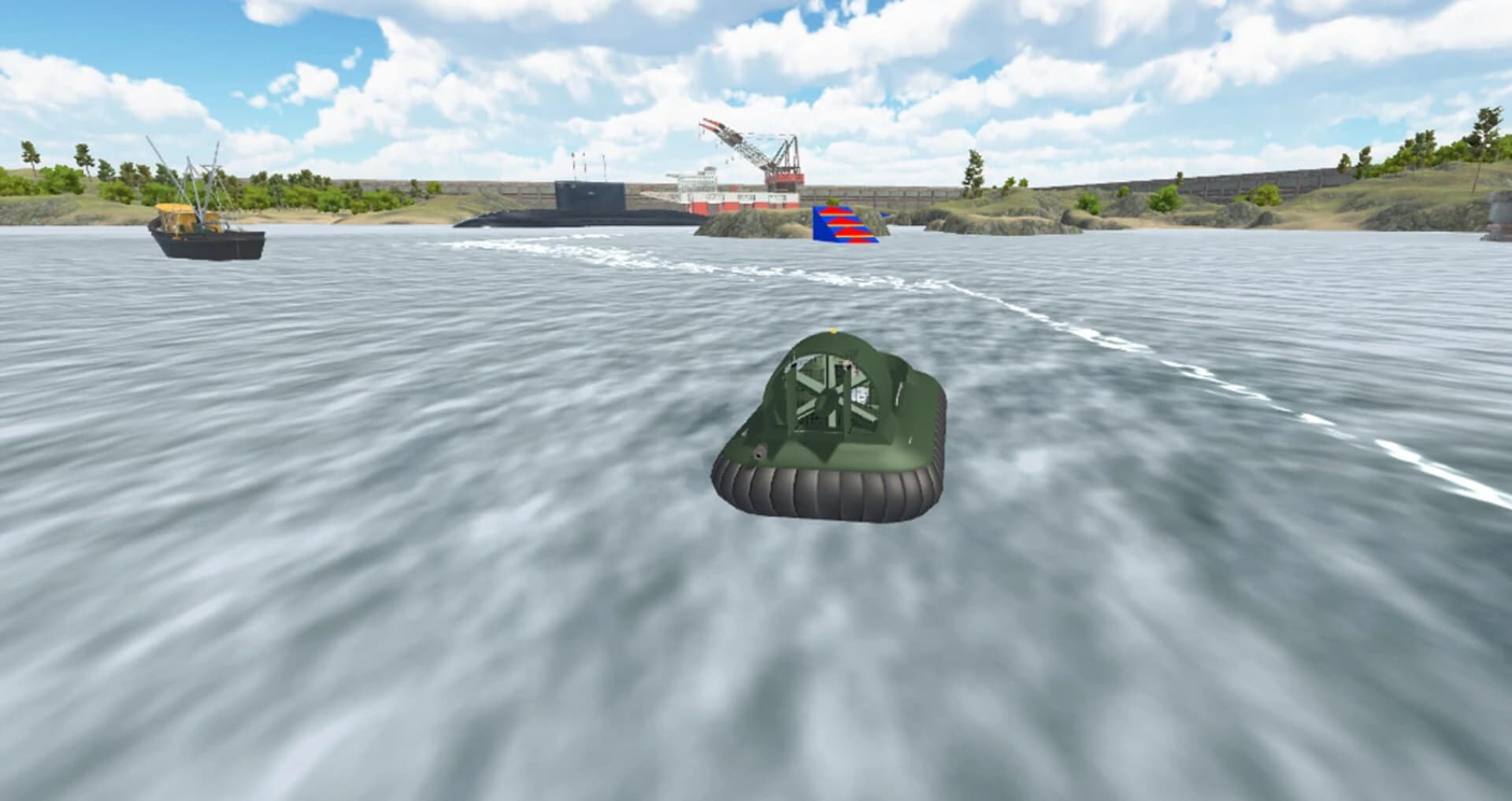 Hovercraft Drive screenshot 2