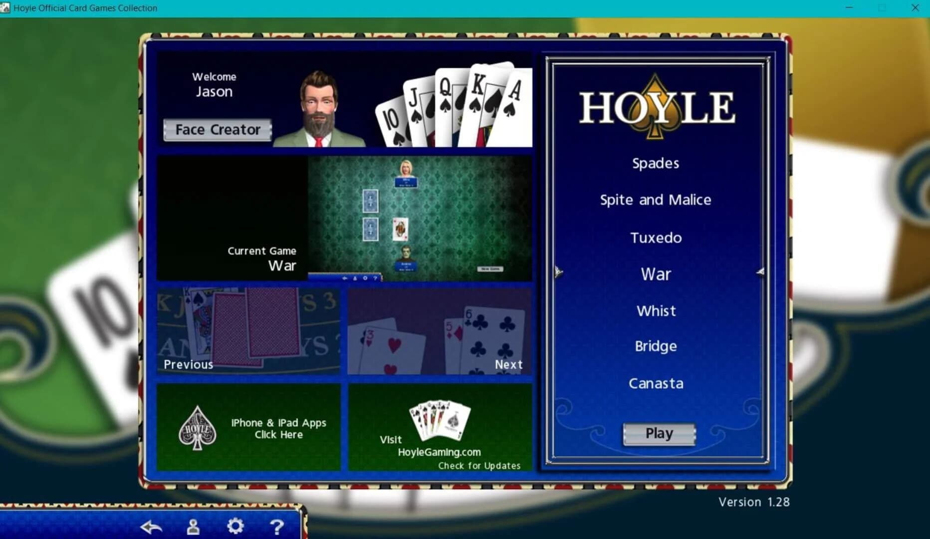 Hoyle Official Card Games Collection screenshot 2