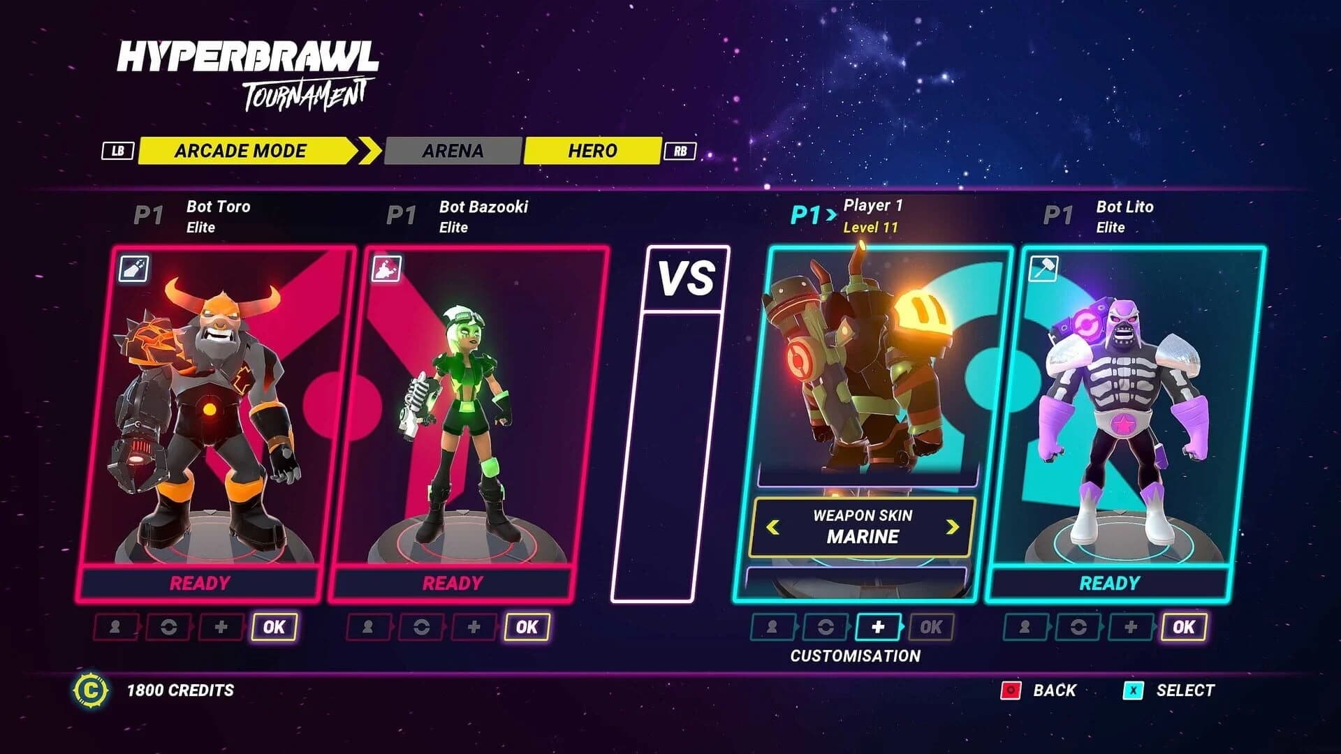 HyperBrawl Tournament screenshot 3