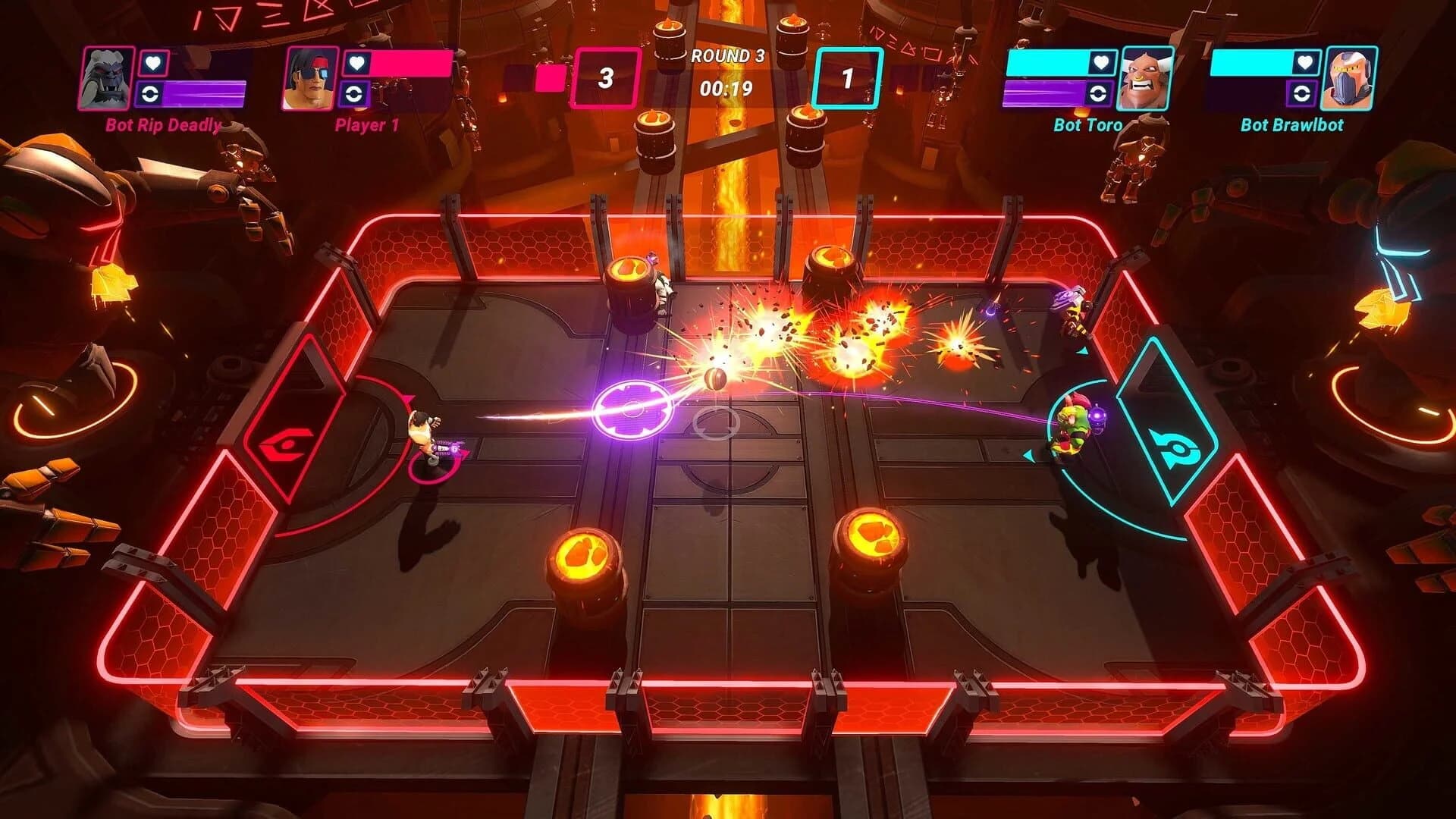 HyperBrawl Tournament screenshot 1