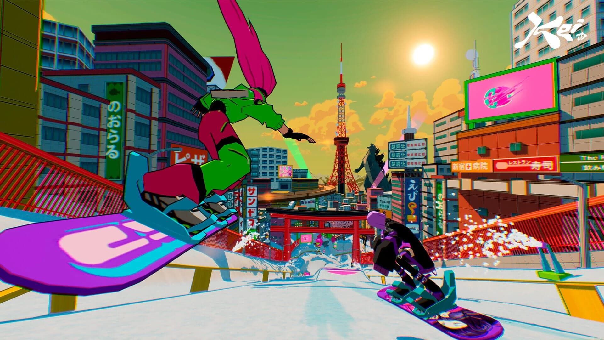 HyperYuki: Snowboard Syndicate screenshot 3