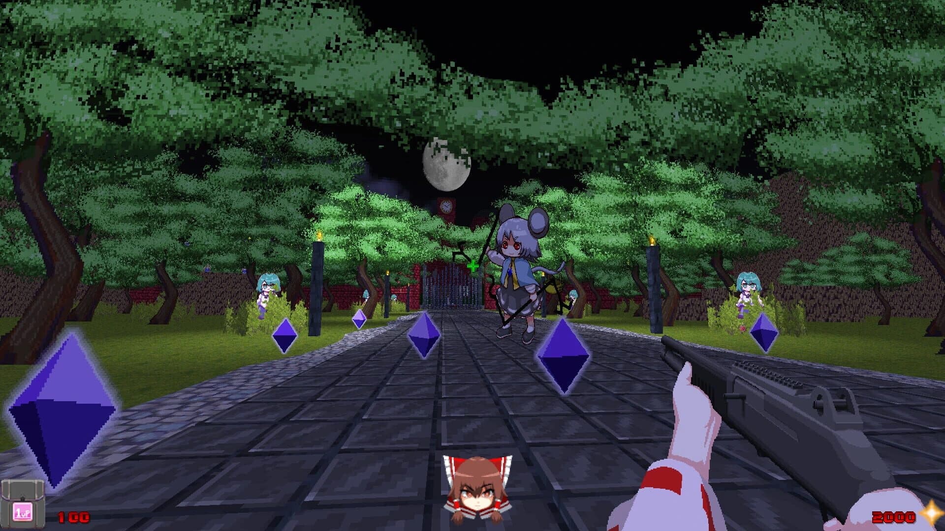 I am Sakuya: Touhou FPS Game - Reimu screenshot 2