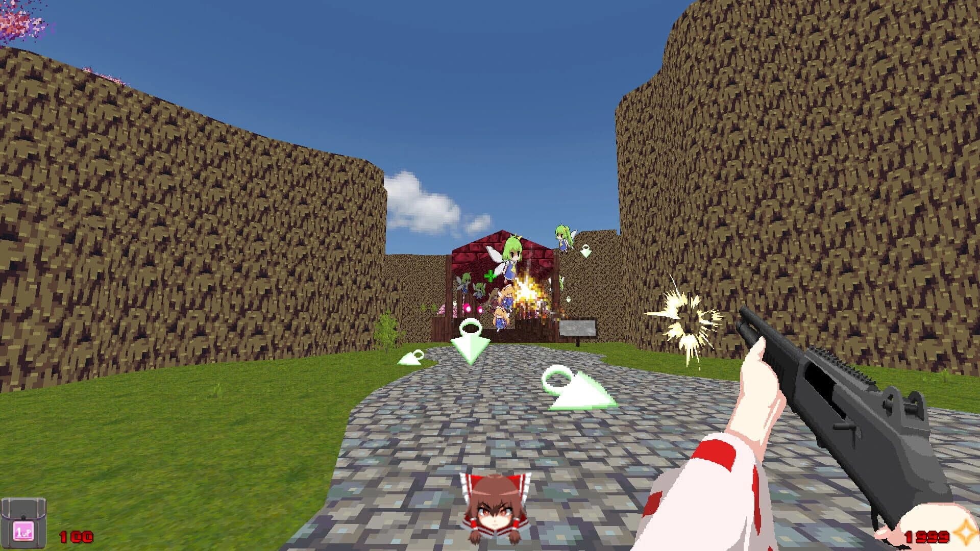 I am Sakuya: Touhou FPS Game - Reimu screenshot 4