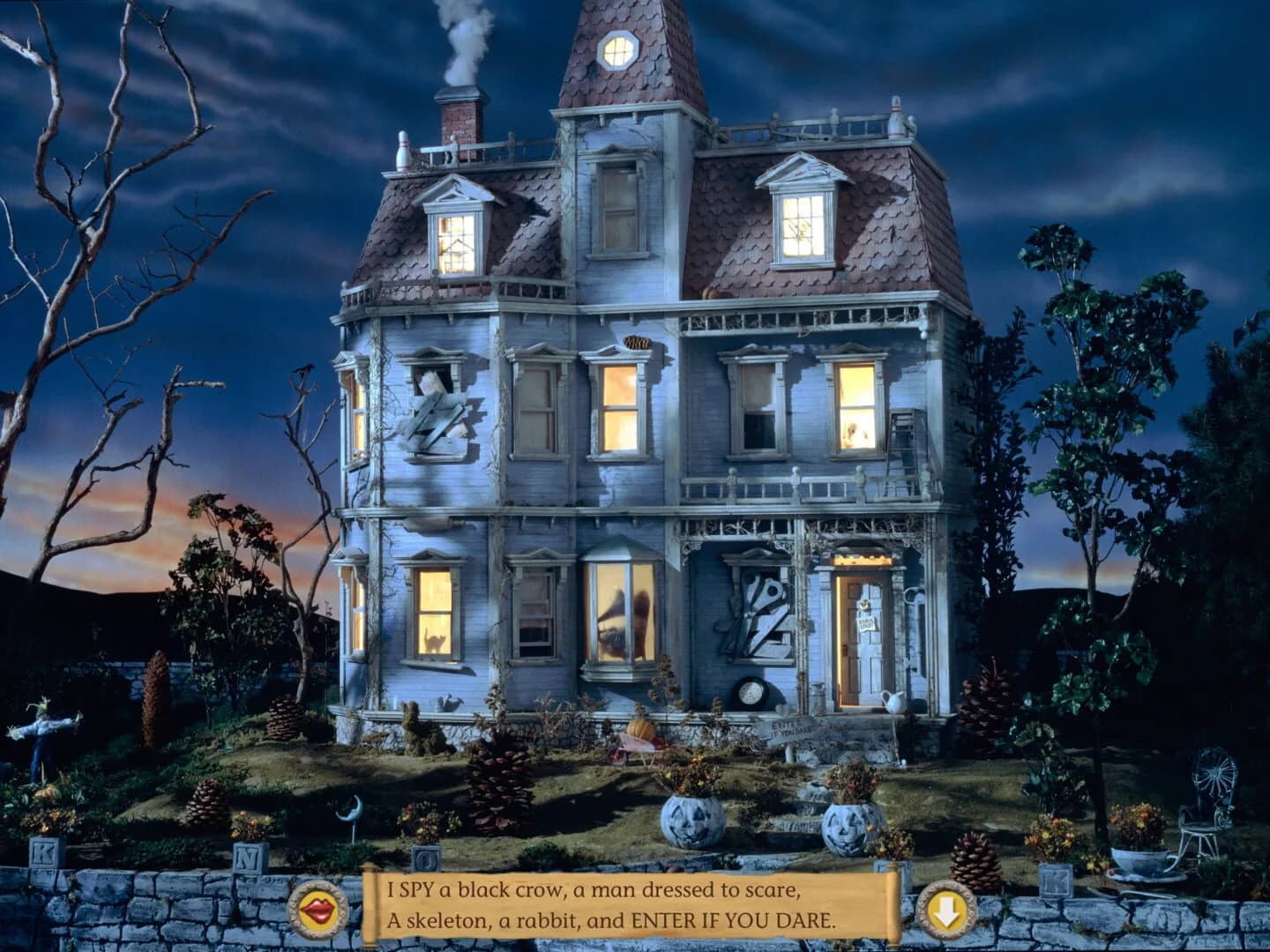 I Spy Spooky Mansion Deluxe screenshot 1