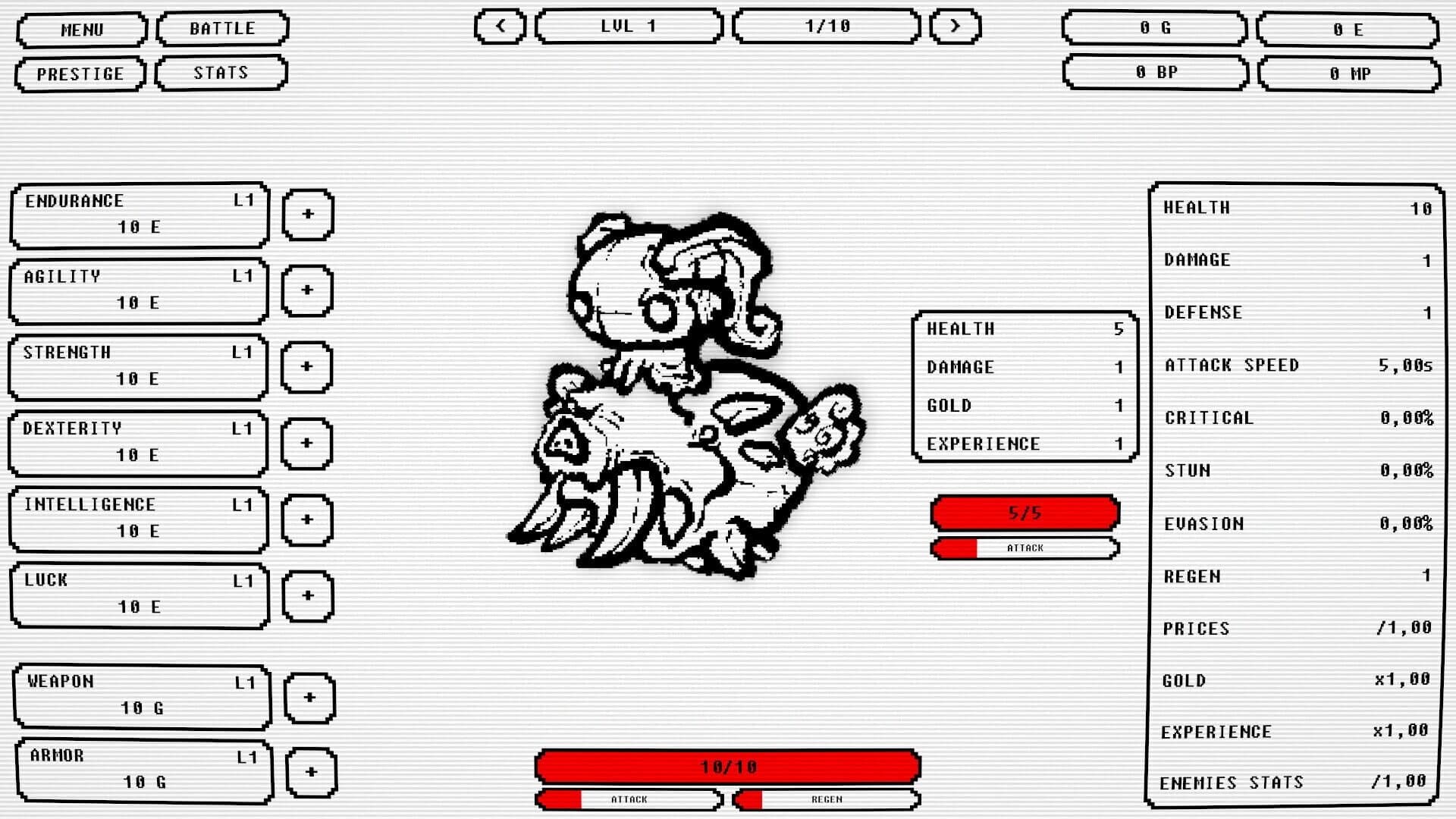 Idle Battle RPG screenshot 1