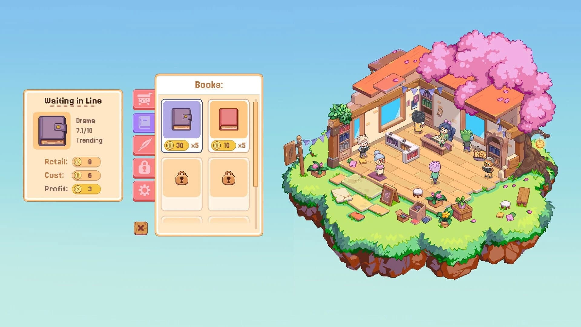 Idle Bookstore screenshot 3