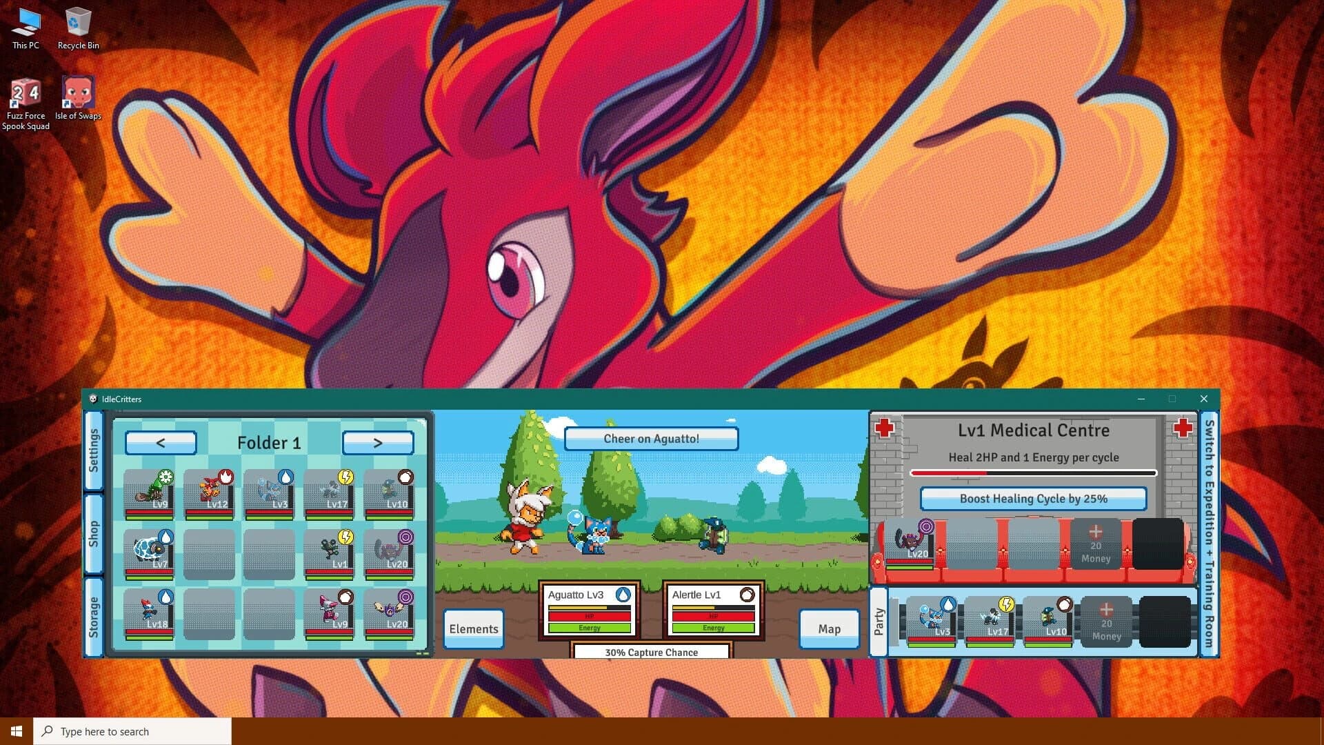 Idle Critter Adventure screenshot 1
