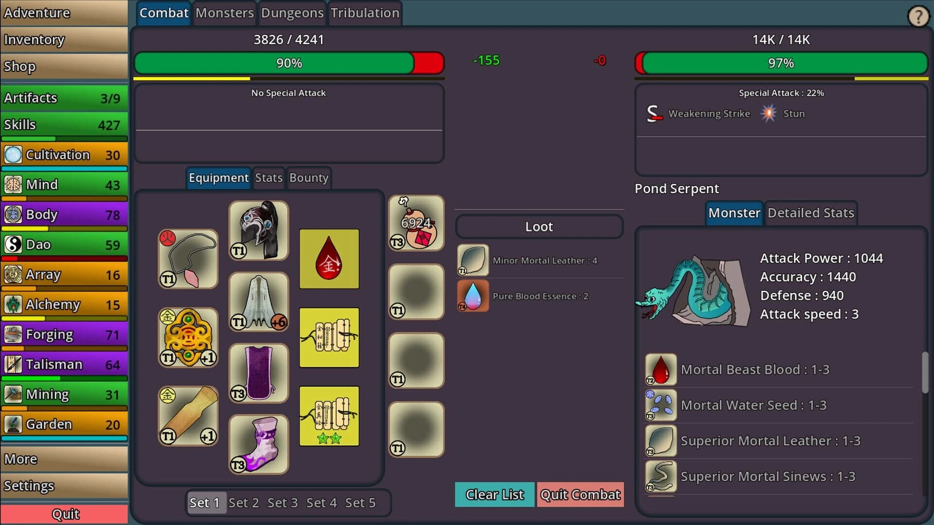 Idle Cultivation screenshot 1