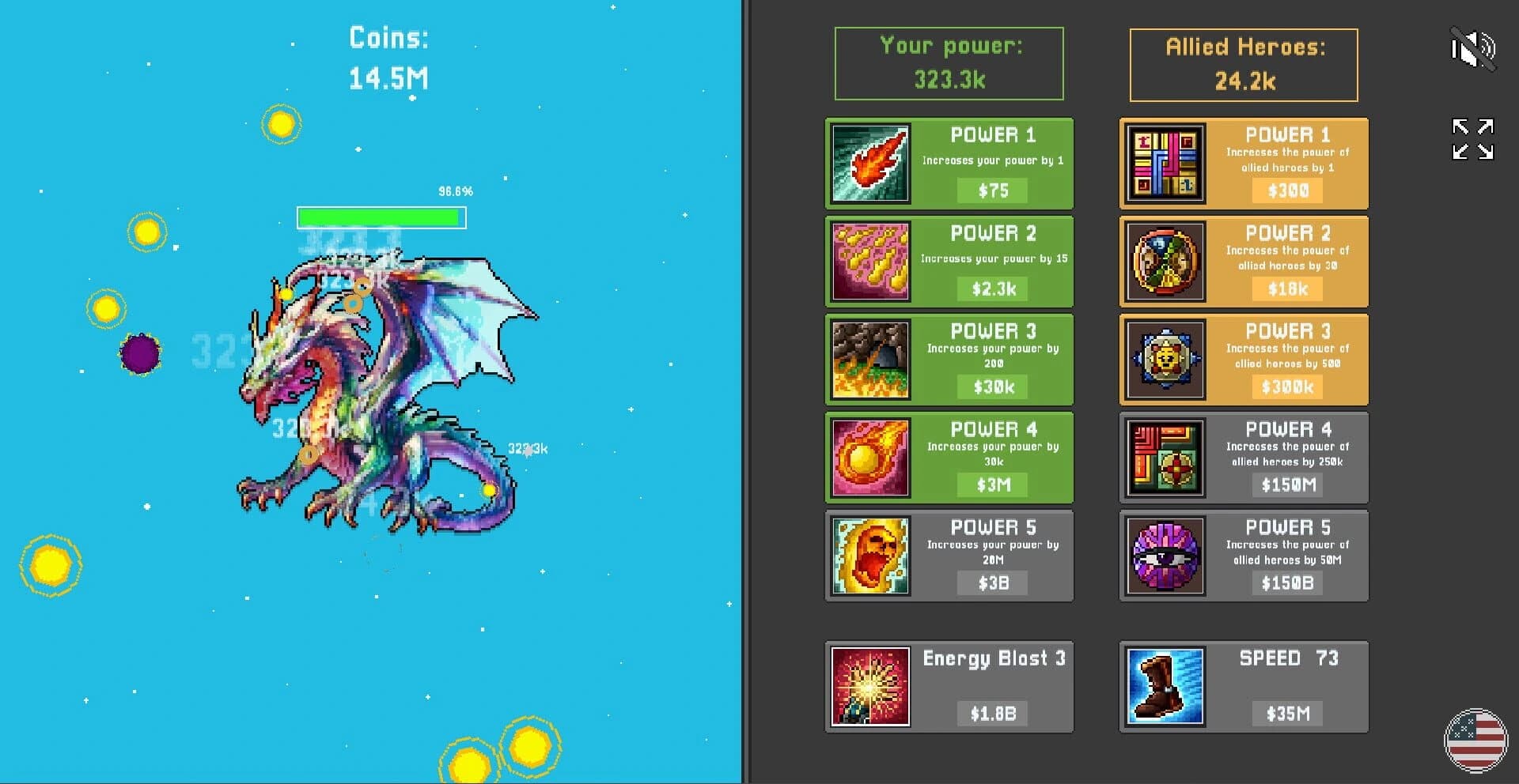 Idle Dragon Clicker: Expansion Pack 2 screenshot 1