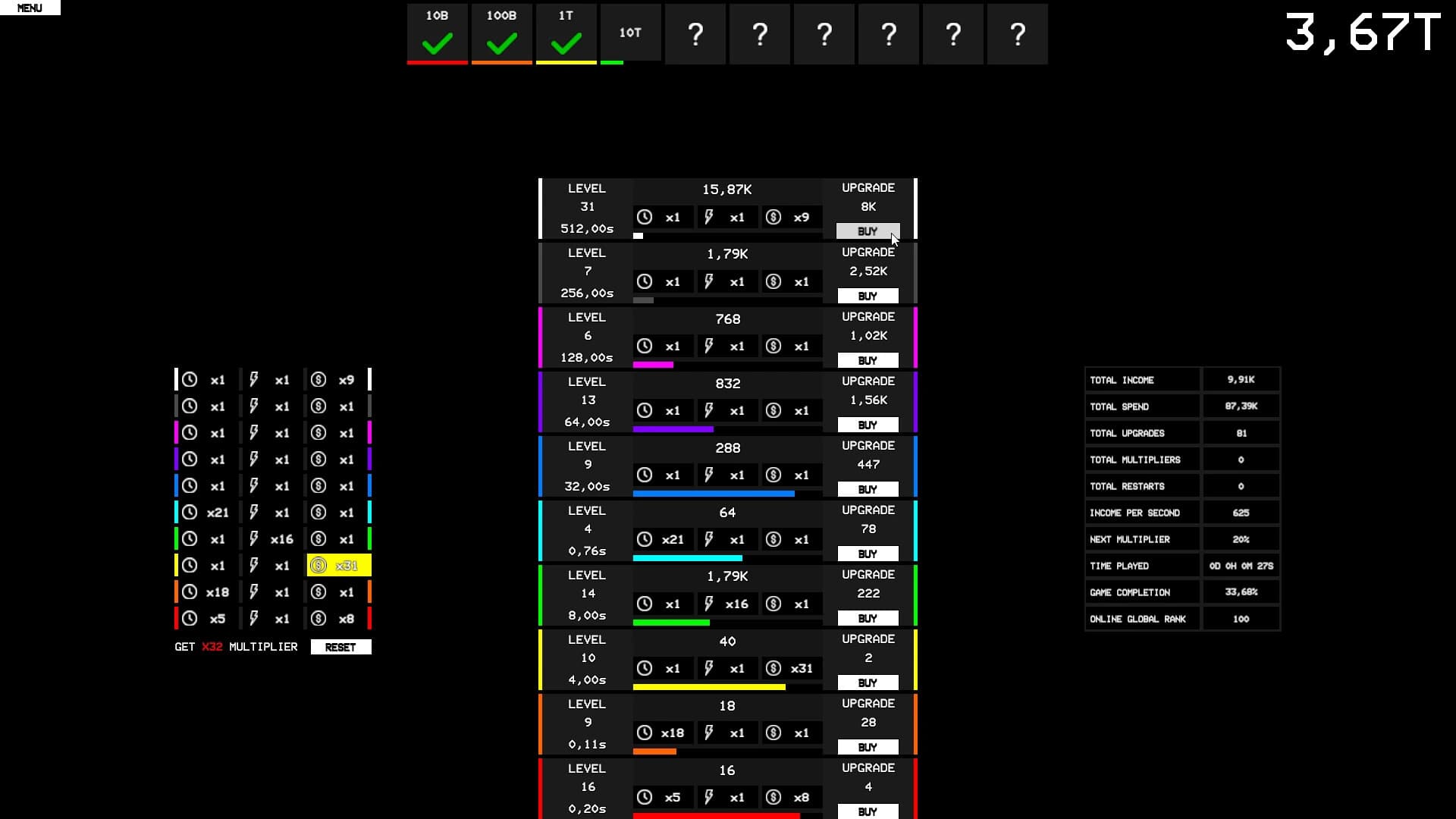 Idle Game x100 screenshot 8