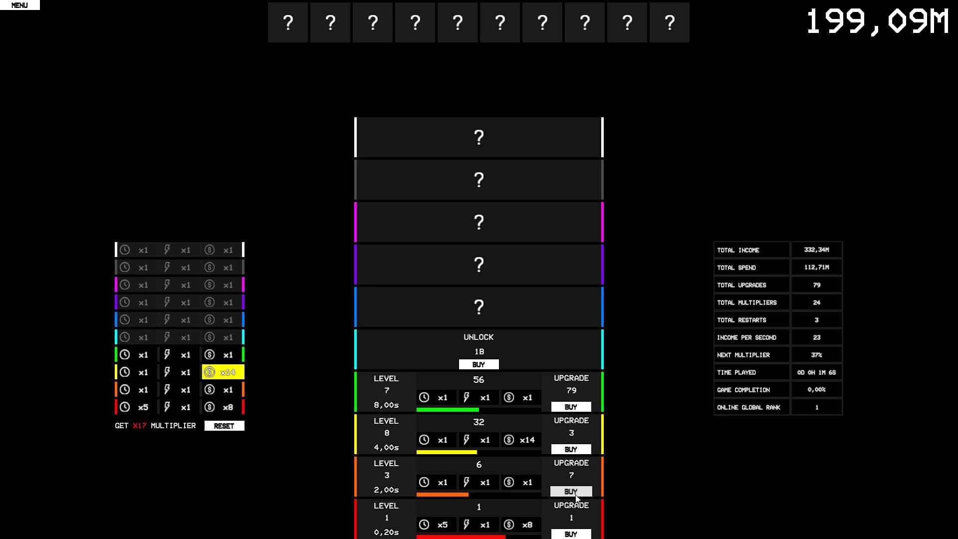Idle Game x100 screenshot 4
