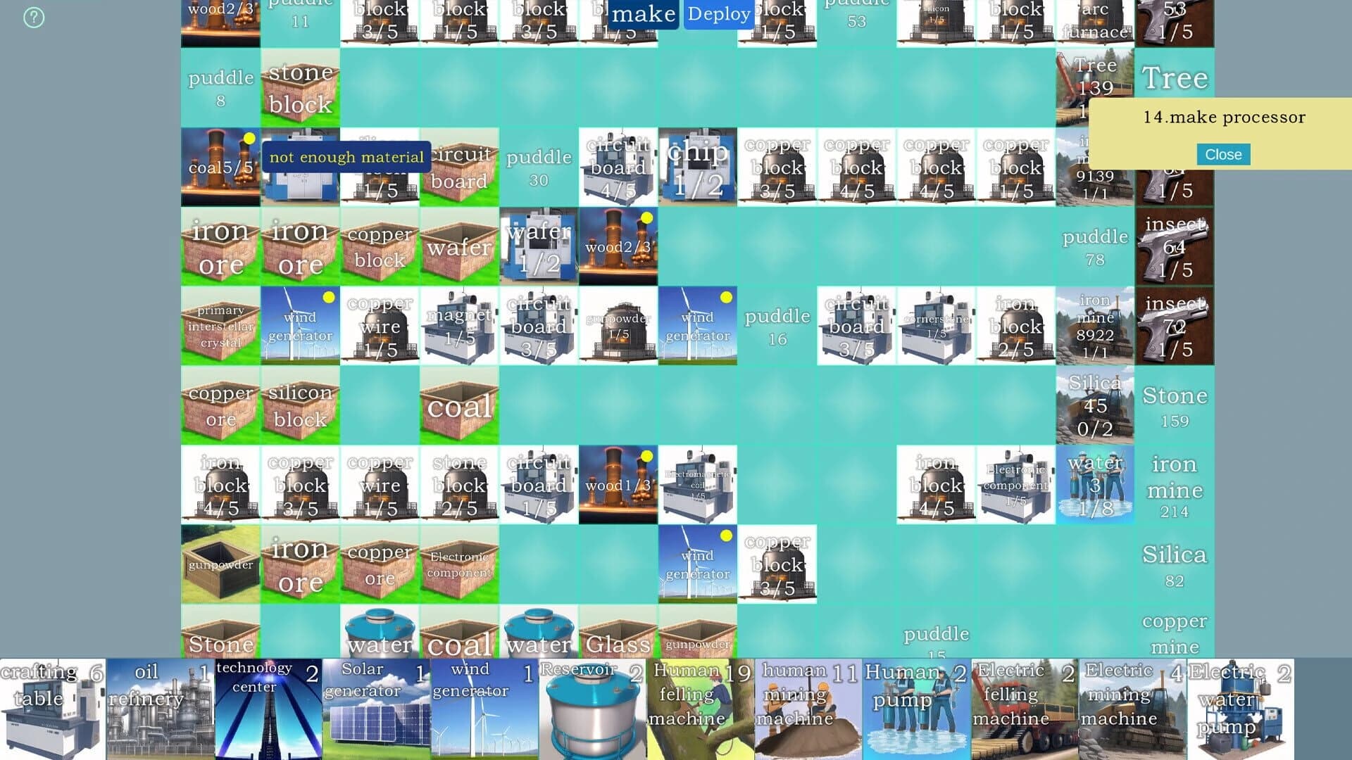 Idle Interstellar Factory 2 screenshot 1