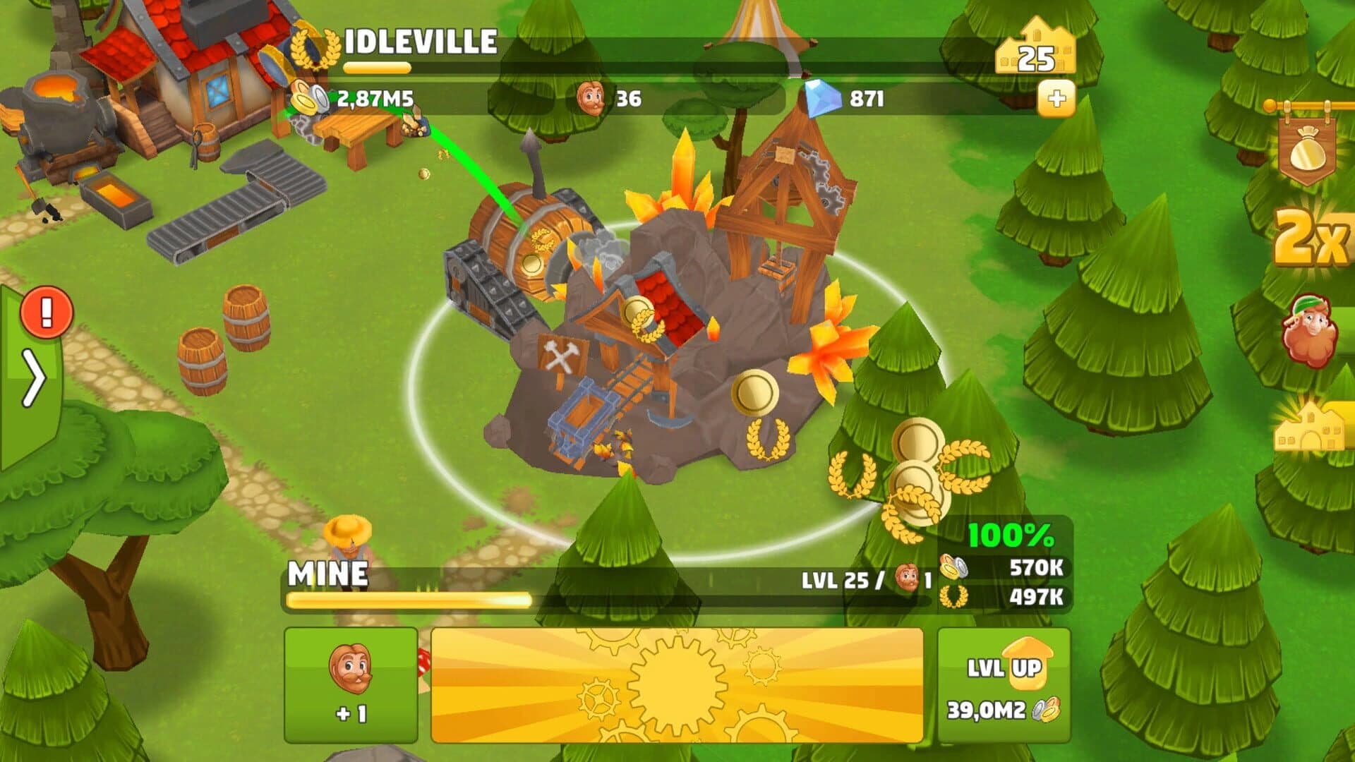 Idle Kingdom Builder screenshot 5