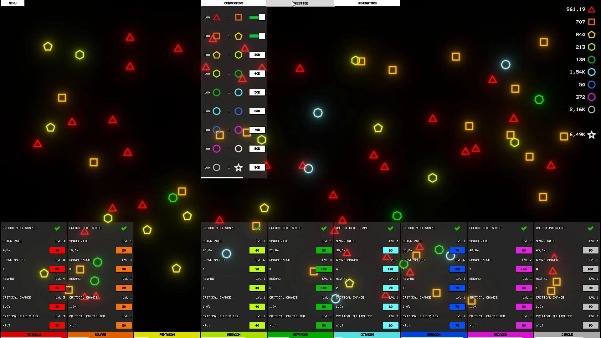 Idle Shapes screenshot 4