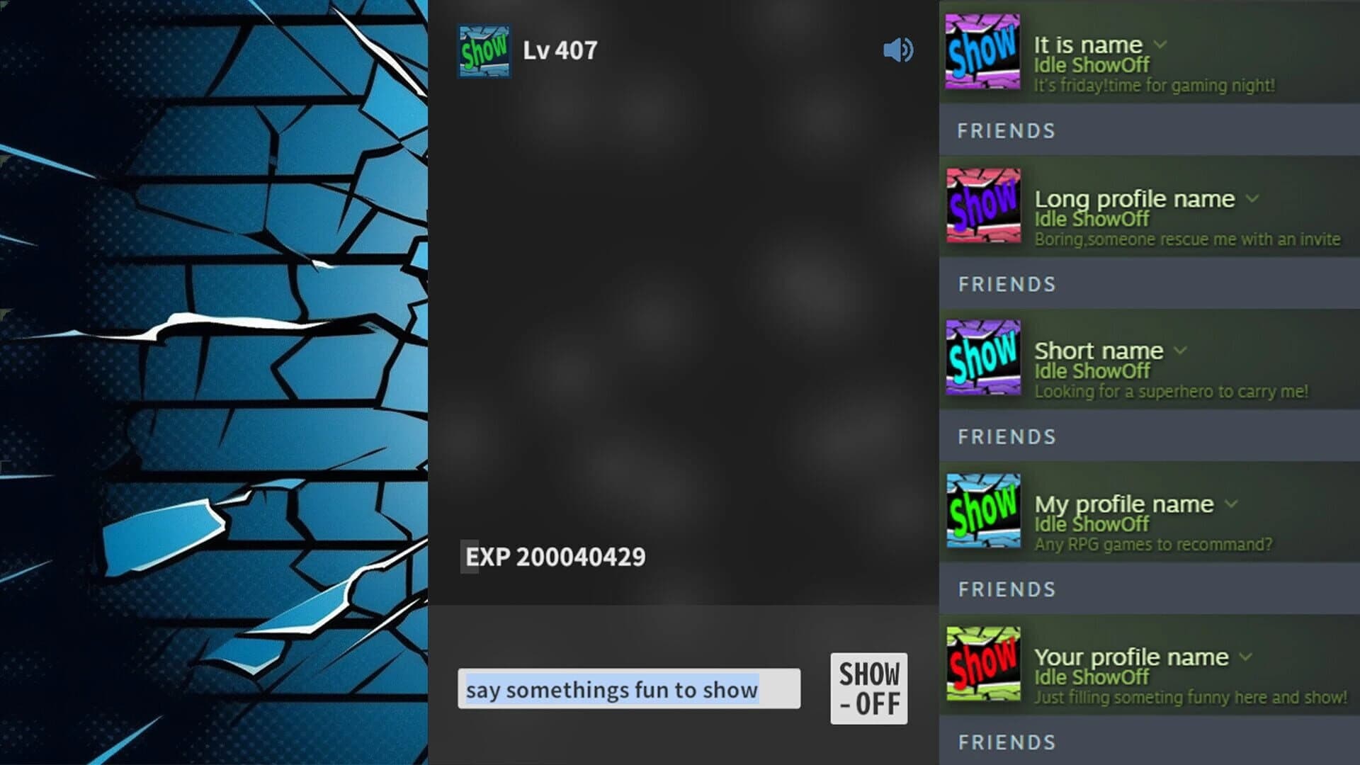 Idle ShowOff screenshot 2