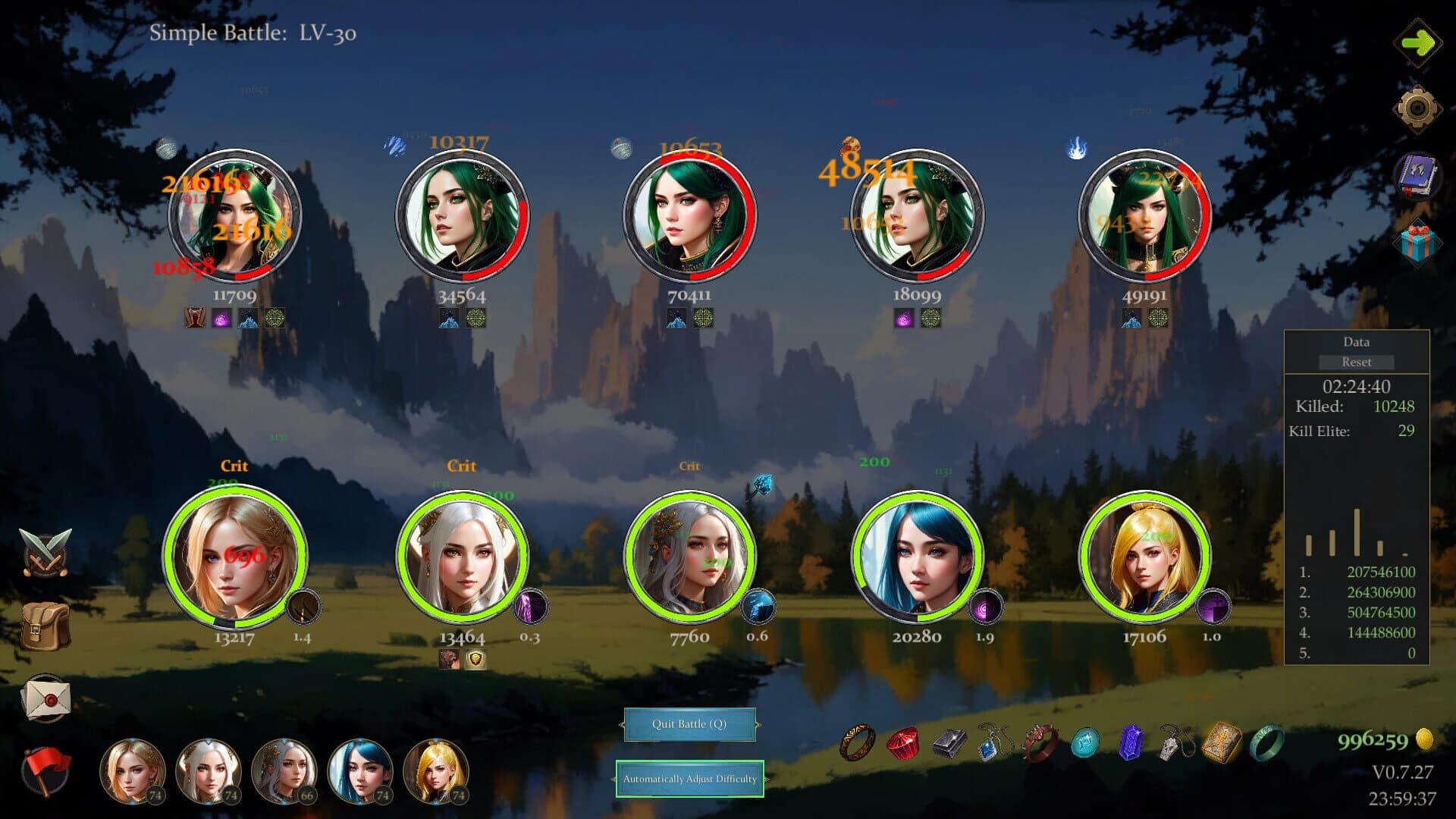 Idle Simple RPG screenshot 1