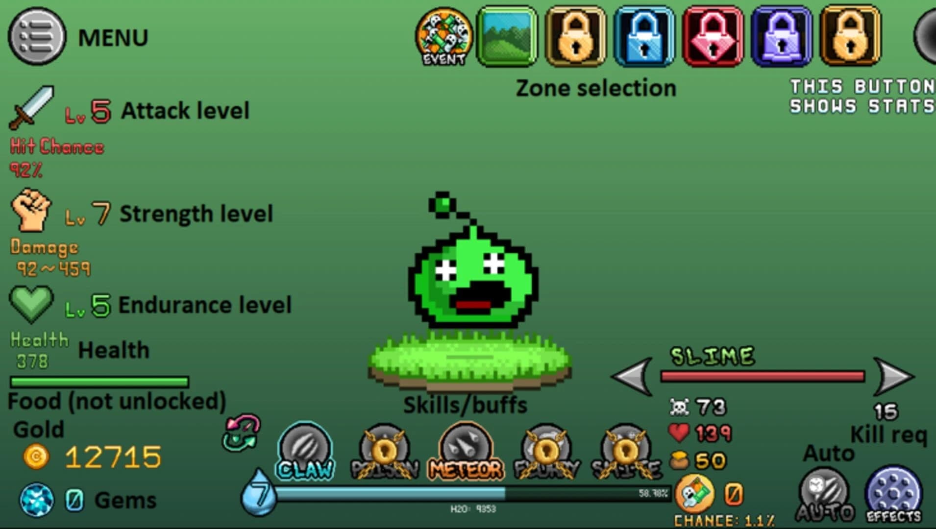 Idle Skilling screenshot 2