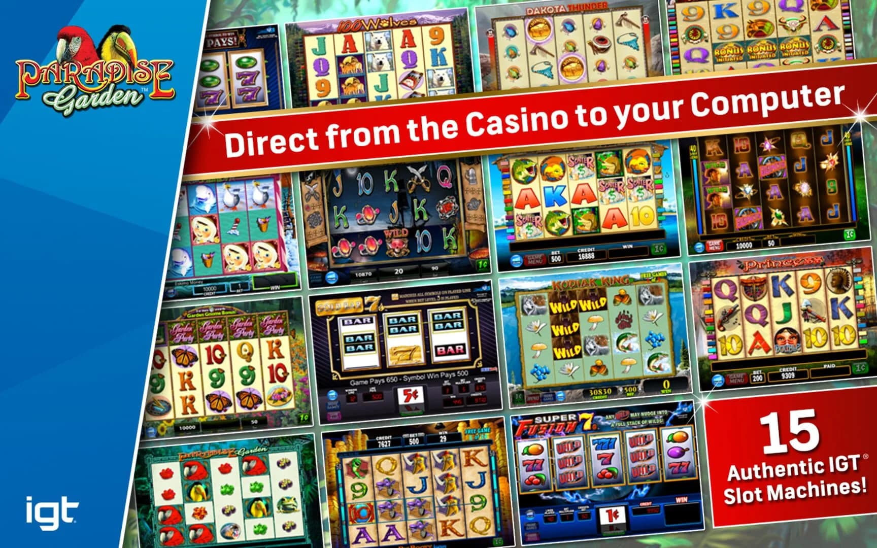 IGT Slots Paradise Garden screenshot 2