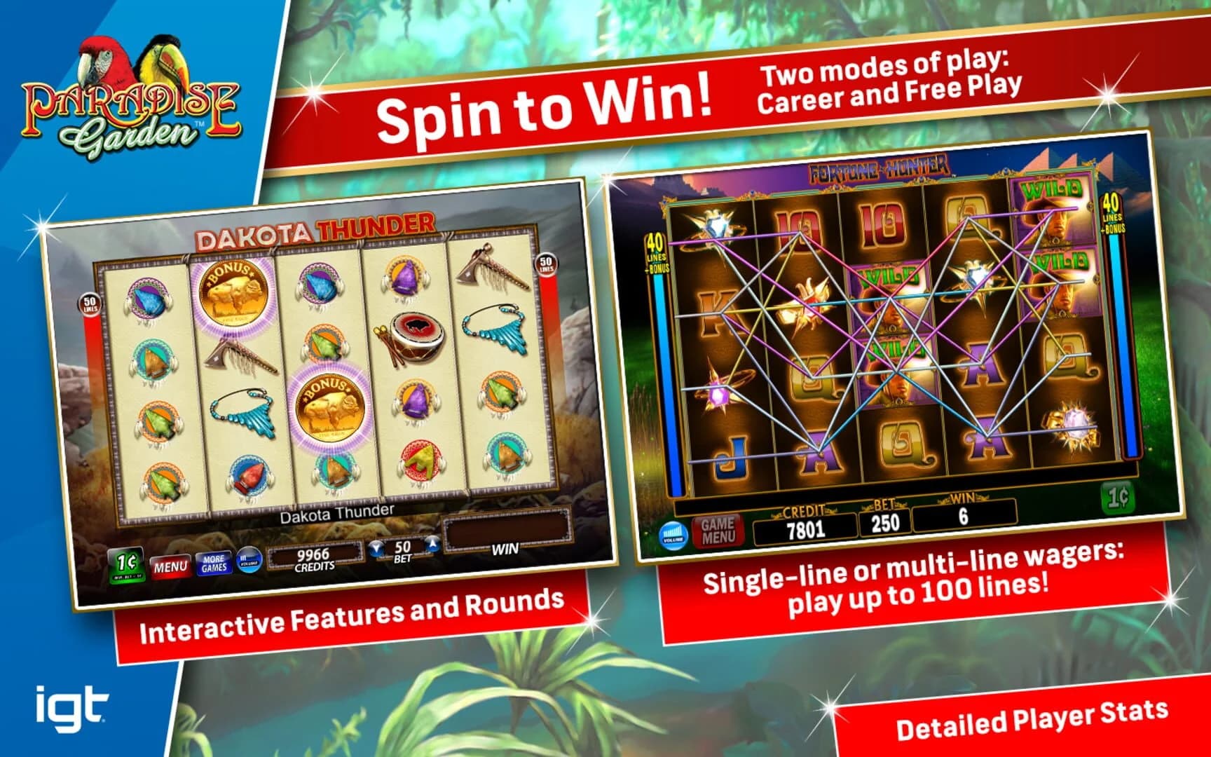 IGT Slots Paradise Garden screenshot 1