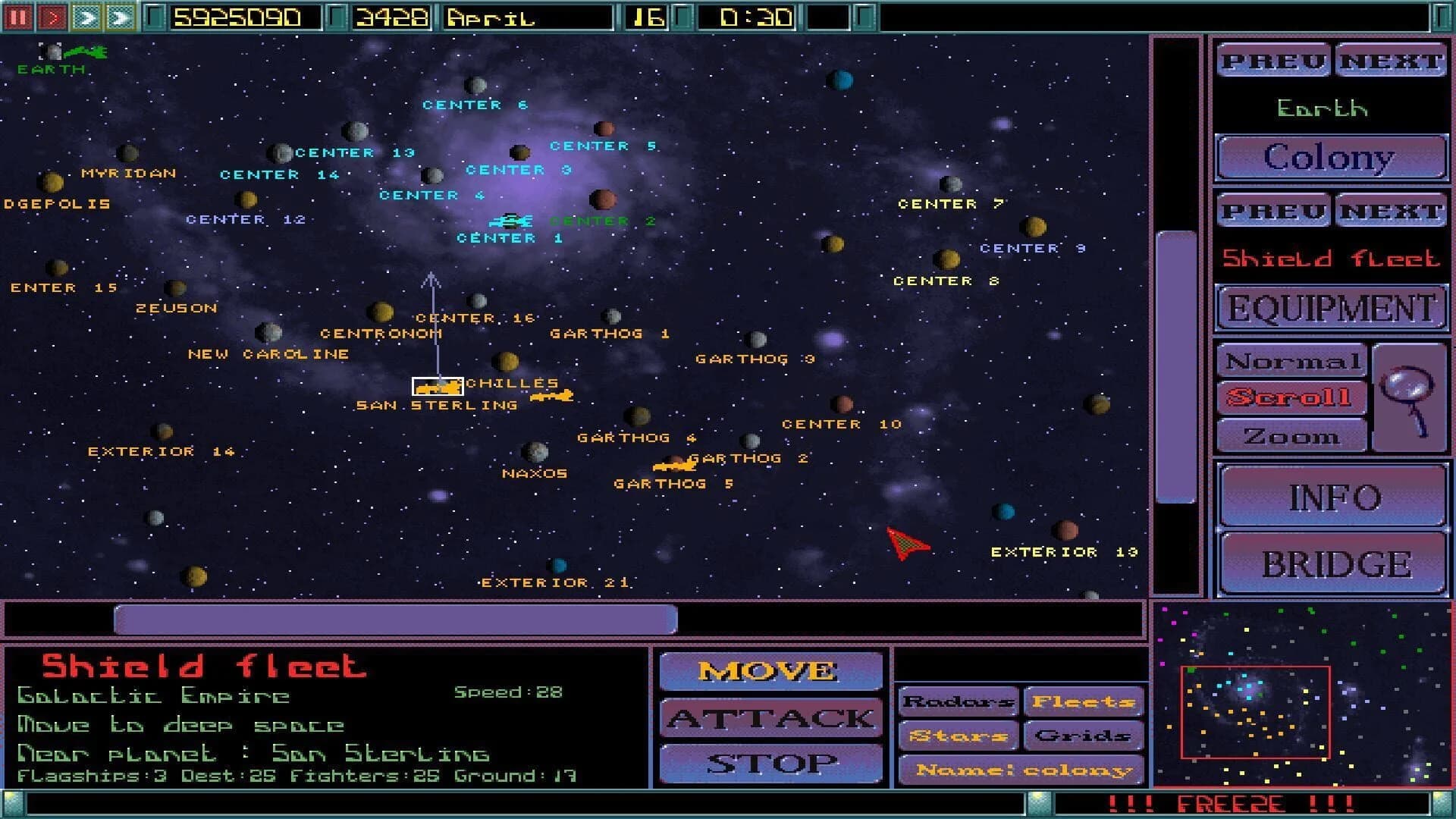 Imperium Galactica screenshot 5