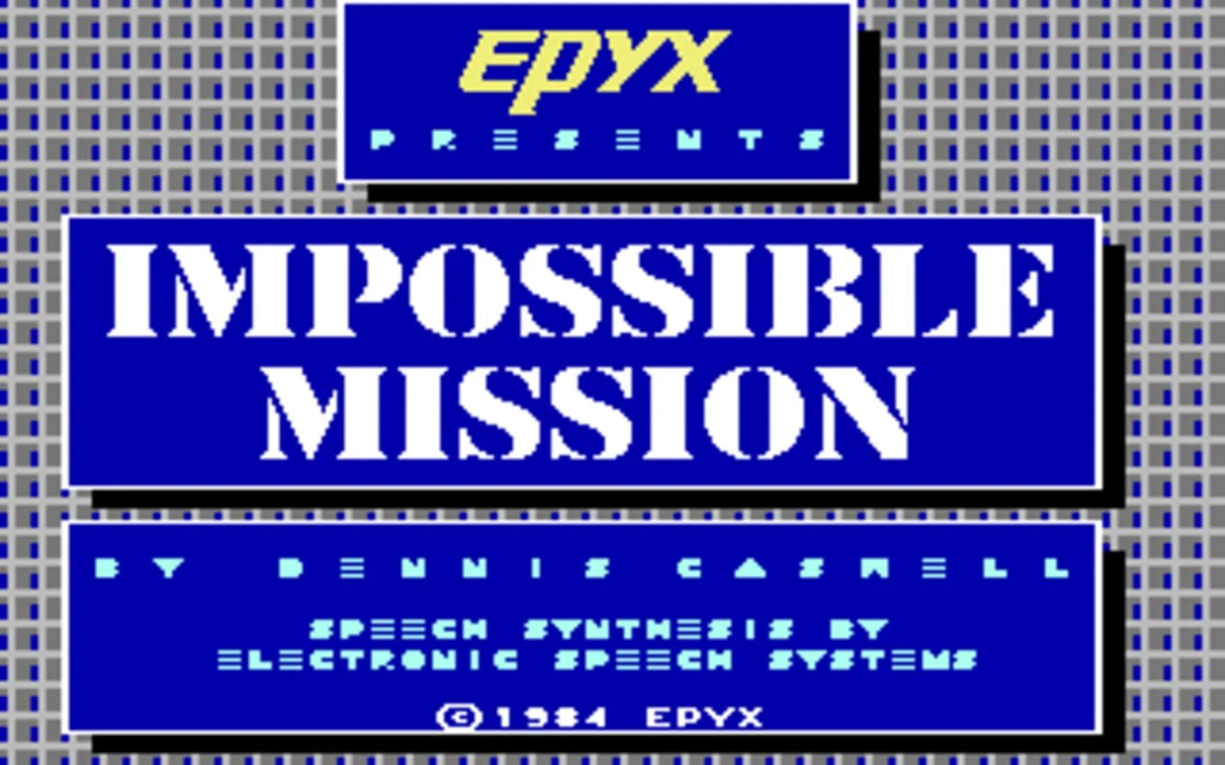 Impossible Mission screenshot 1
