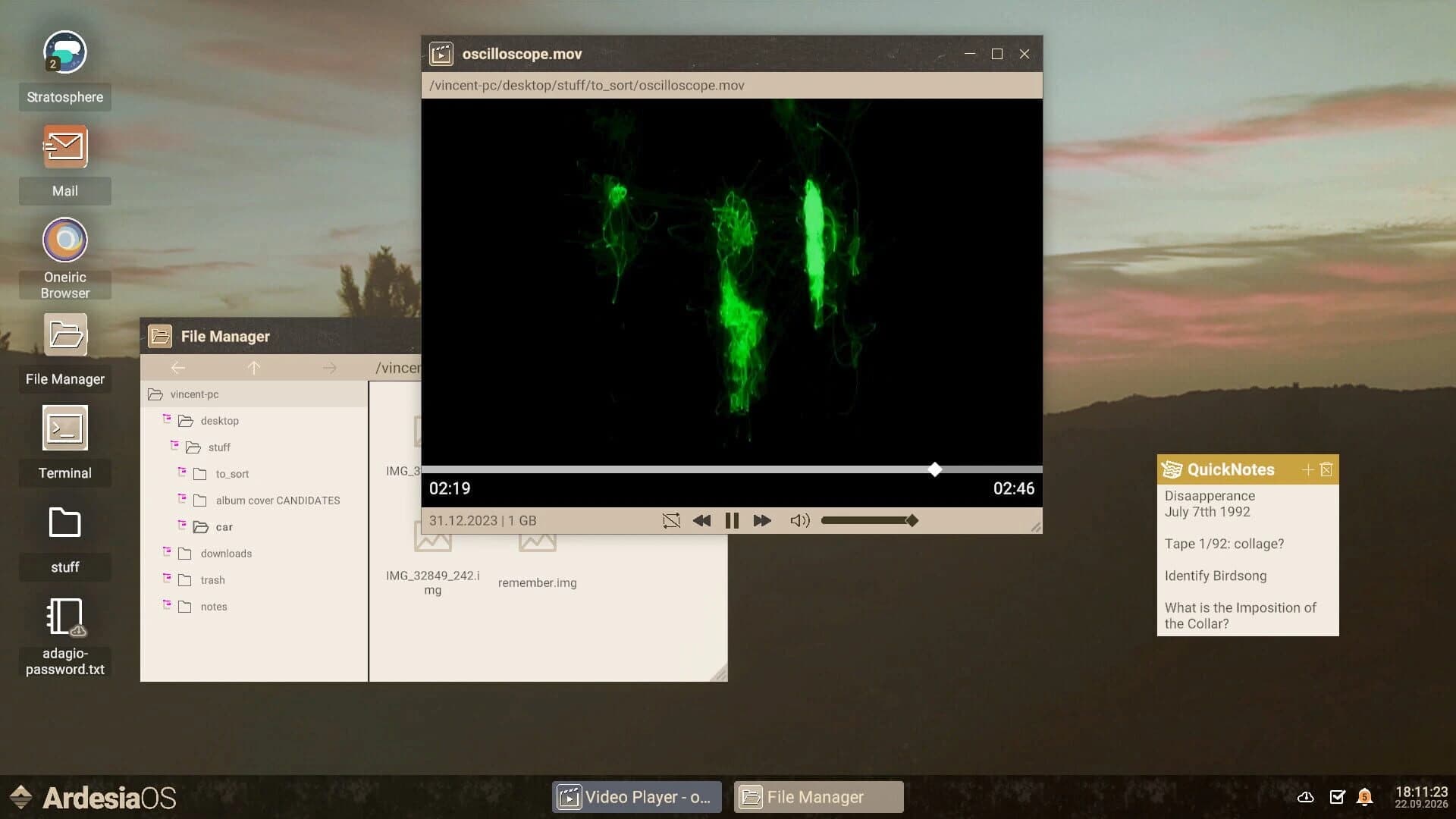 Imprinted screenshot 5