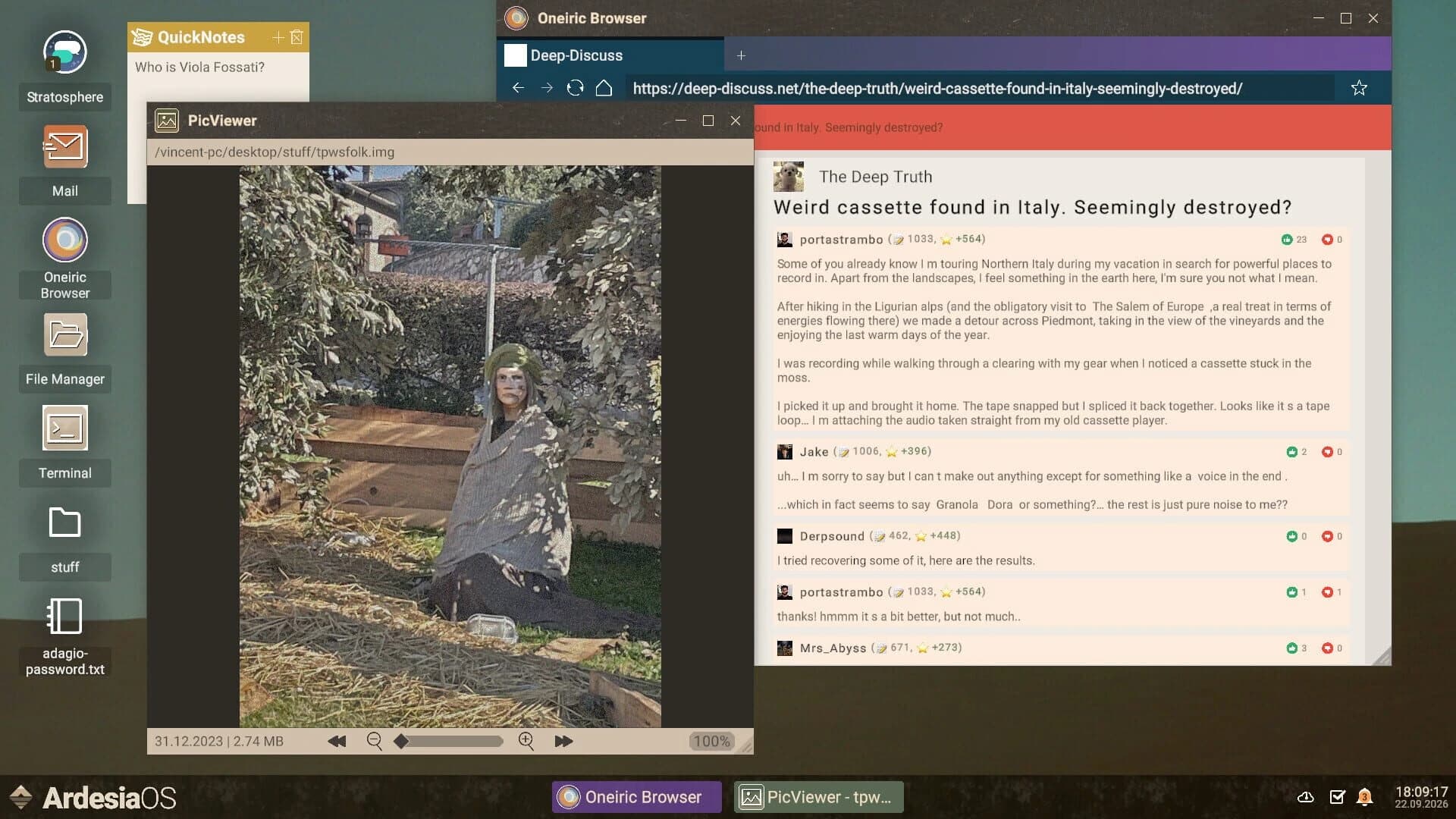 Imprinted screenshot 11