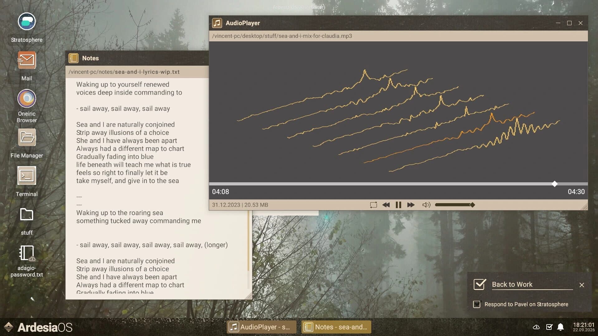 Imprinted screenshot 15