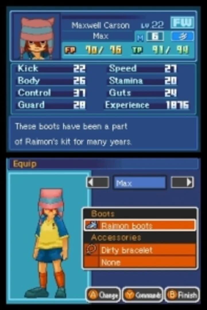 Inazuma Eleven screenshot 2