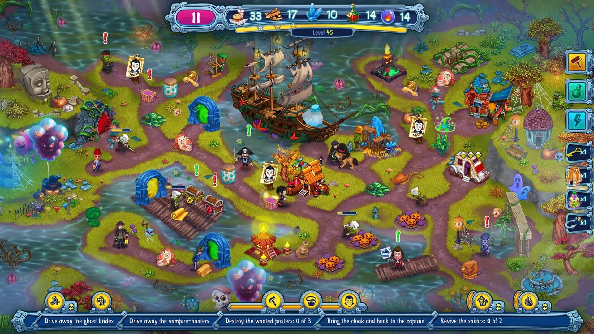 Incredible Dracula: Academy of Shadows screenshot 2