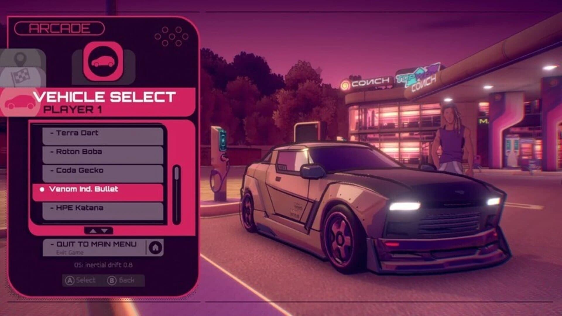 Inertial Drift: Twilight Rivals screenshot 4