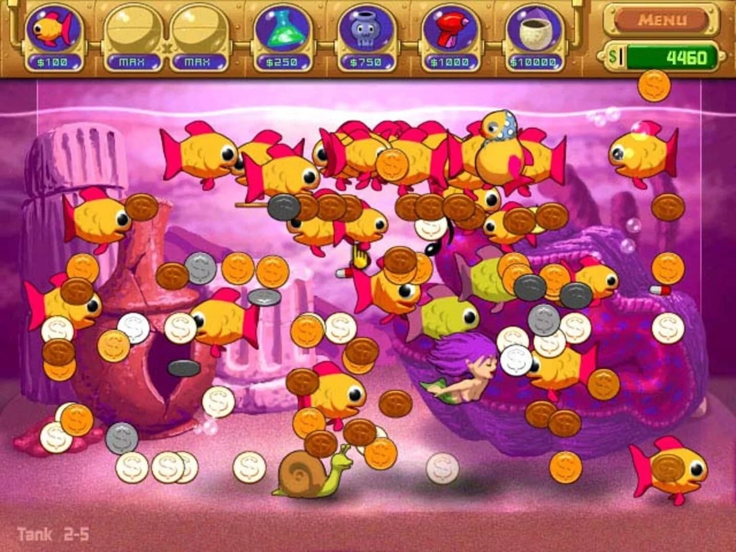 Insaniquarium! Deluxe screenshot 3
