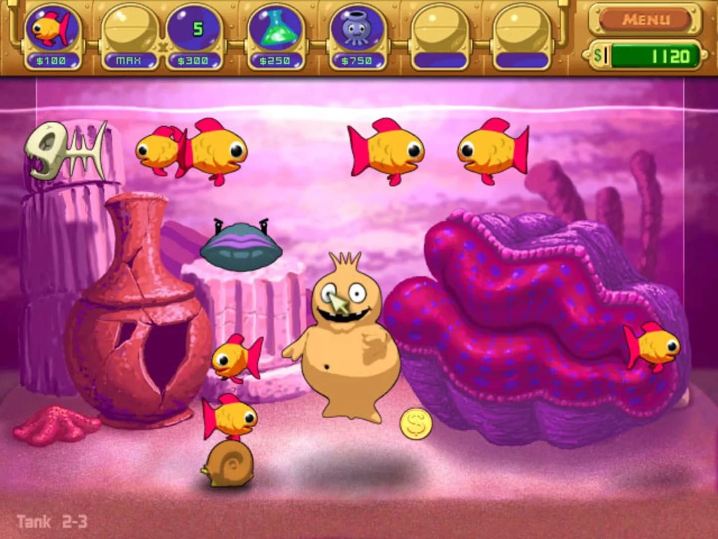Insaniquarium! Deluxe screenshot 4