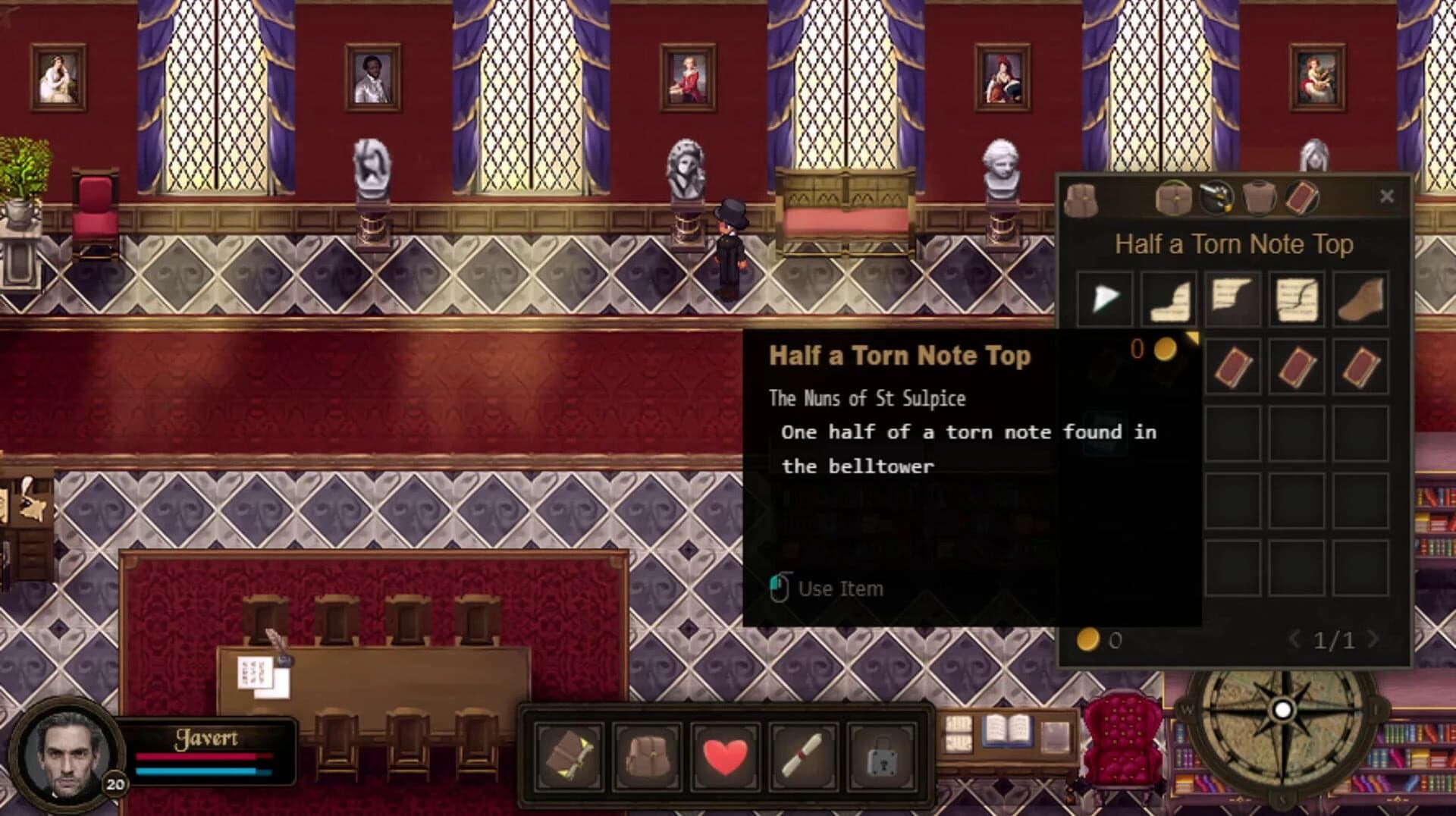 Inspector Javert and the Oath of Blood screenshot 1