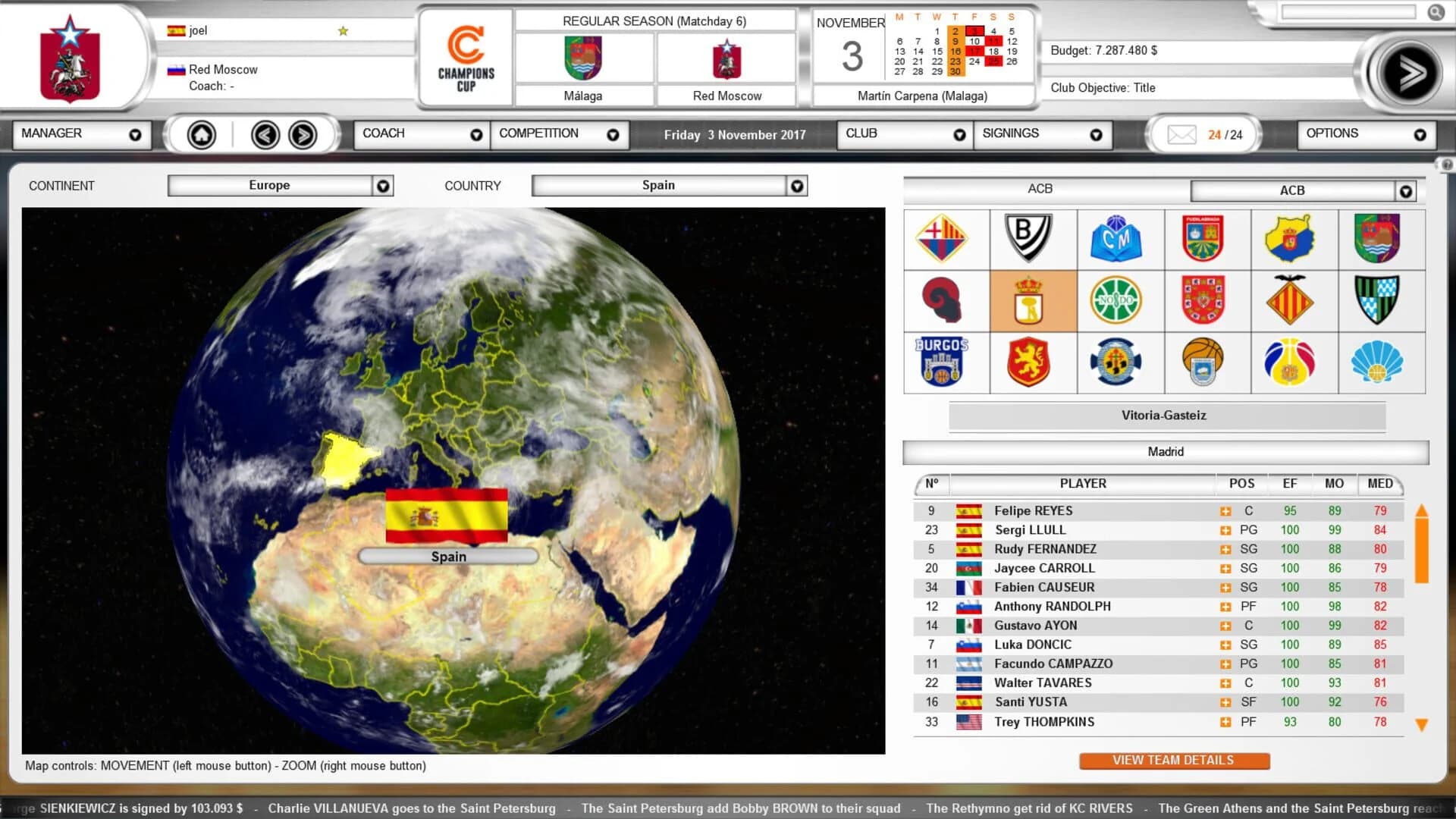 International Basketball Manager screenshot 5